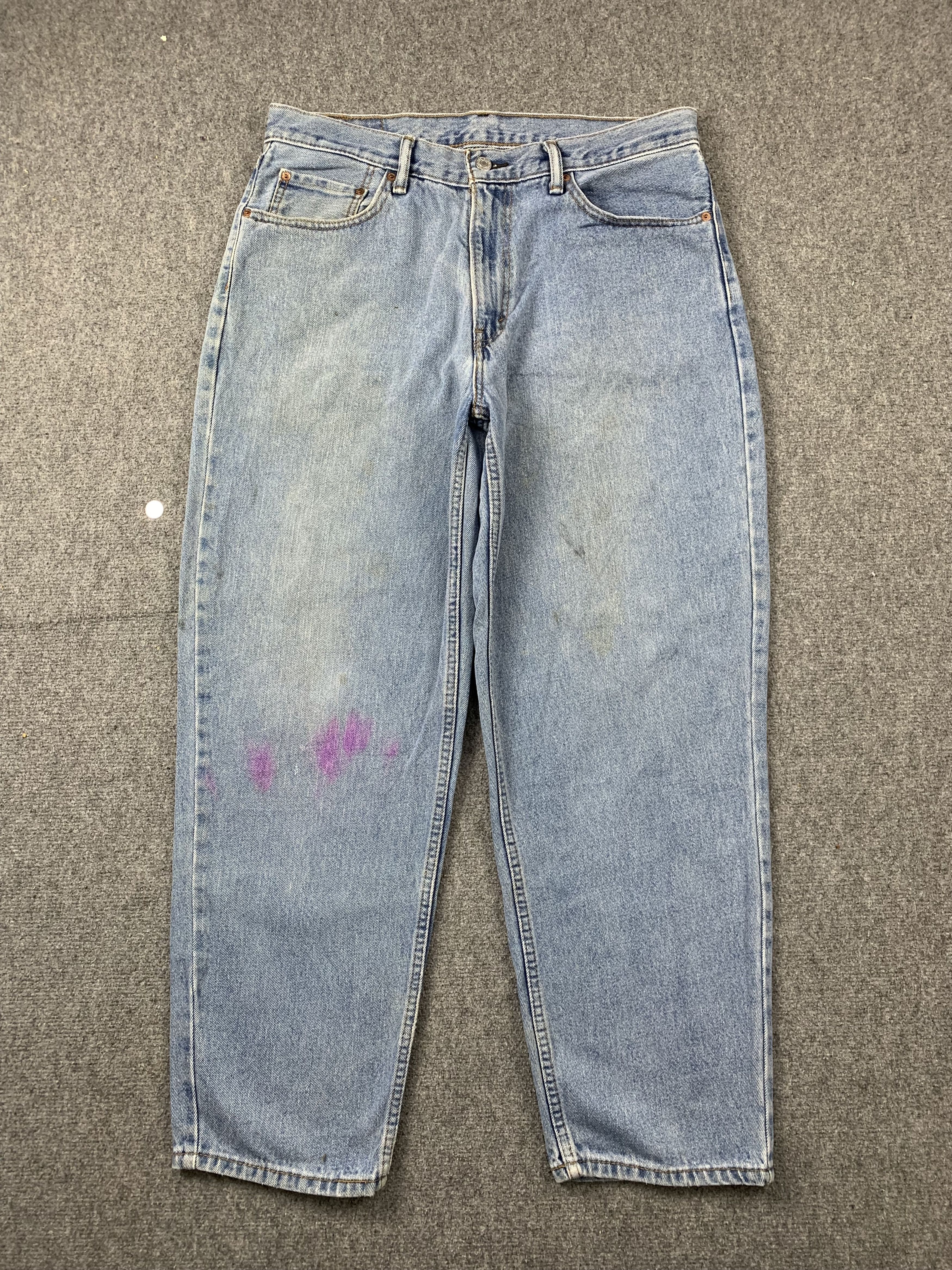 Levi's Vintage Levis 560 Light Wash Jeans DP2104 Size US 35 - 1 Thumbnail