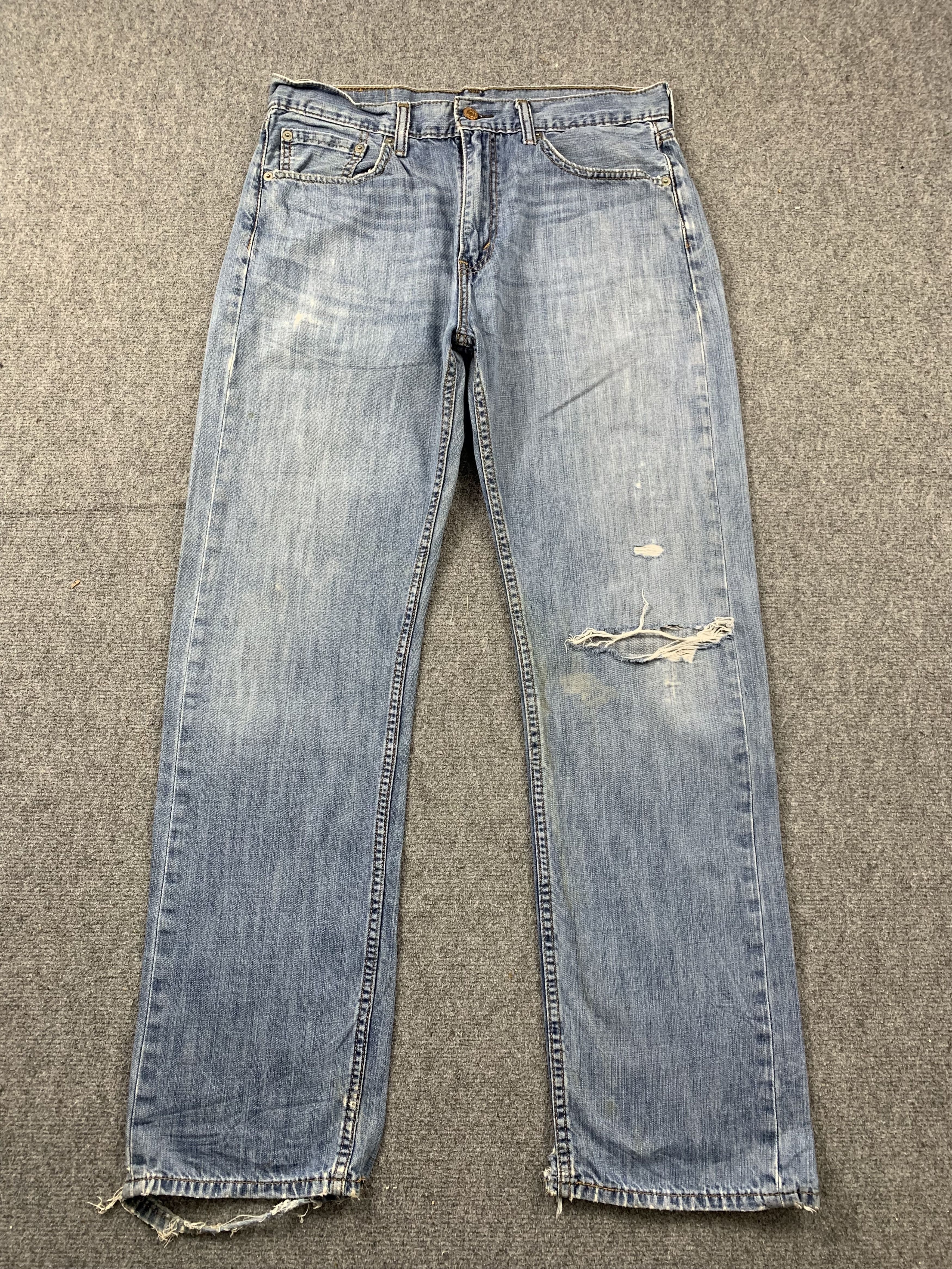 Levi's Vintage Levis 505 Light Wash Jeans DP2106 Size US 32 / EU 48 - 1 Thumbnail