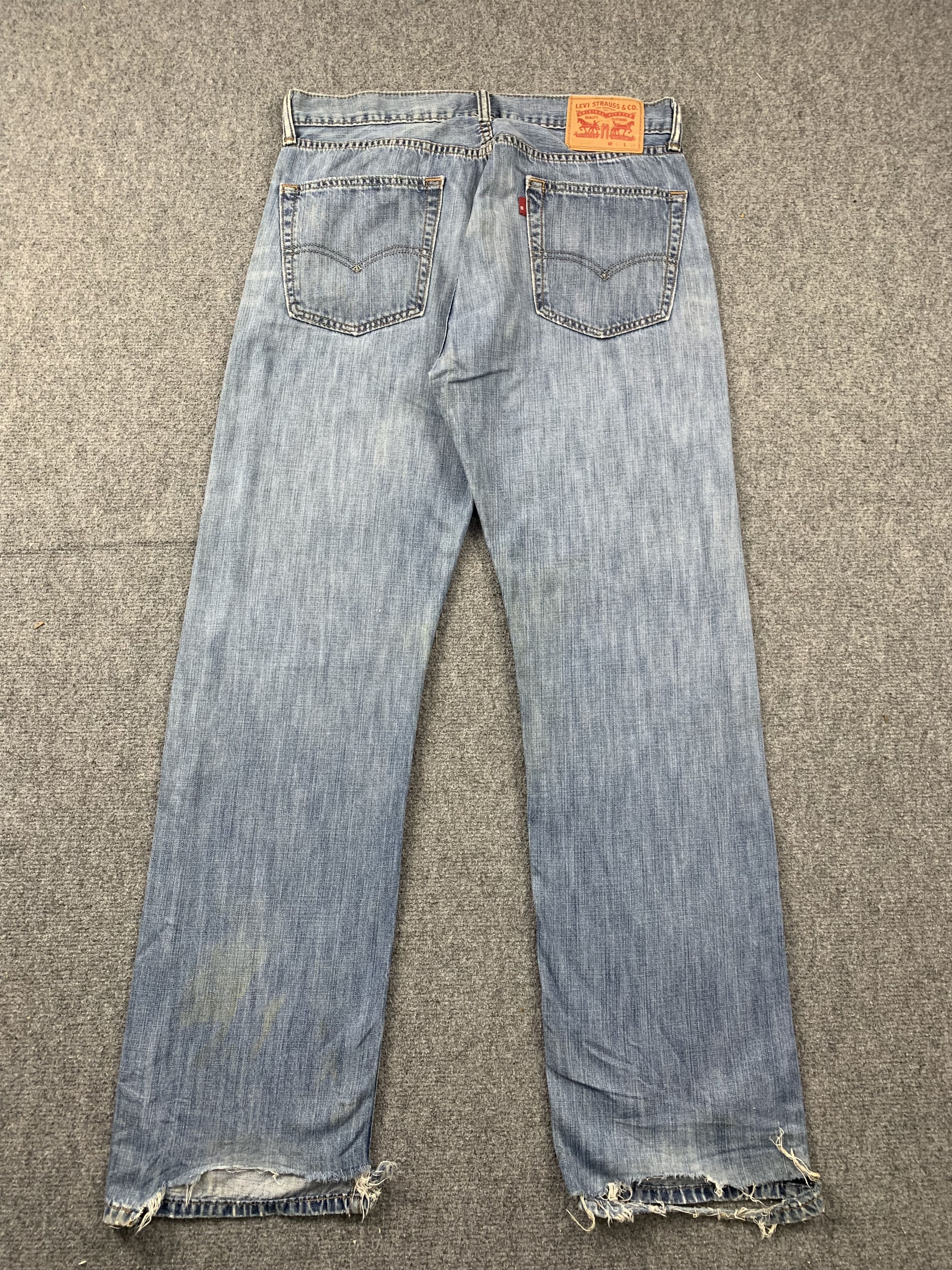 Levi's Vintage Levis 505 Light Wash Jeans DP2106 Size US 32 / EU 48 - 3 Thumbnail