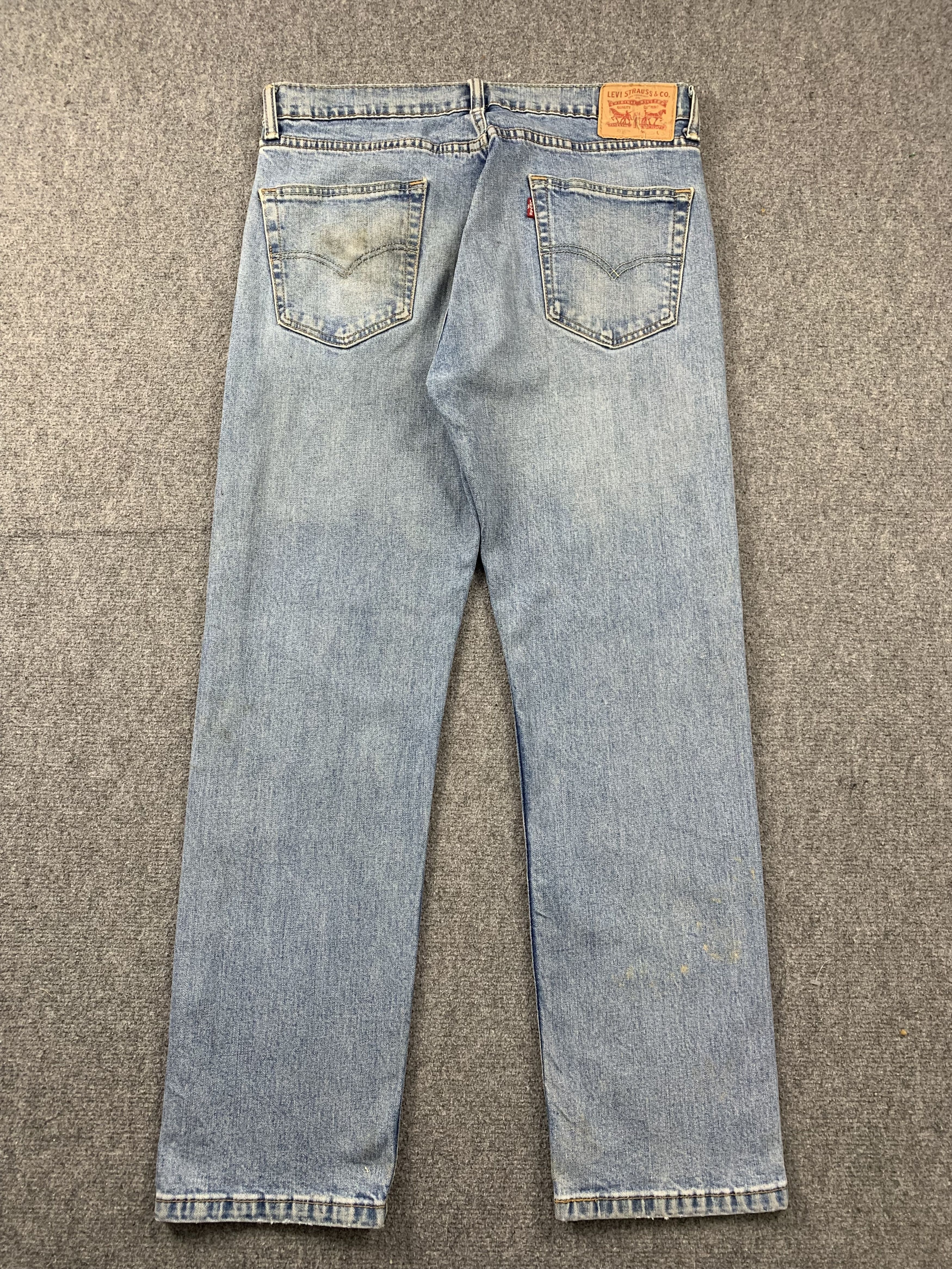 Levi's Vintage Levis 505 Light Wash Jeans DP2107 Size US 33 - 2 Thumbnail