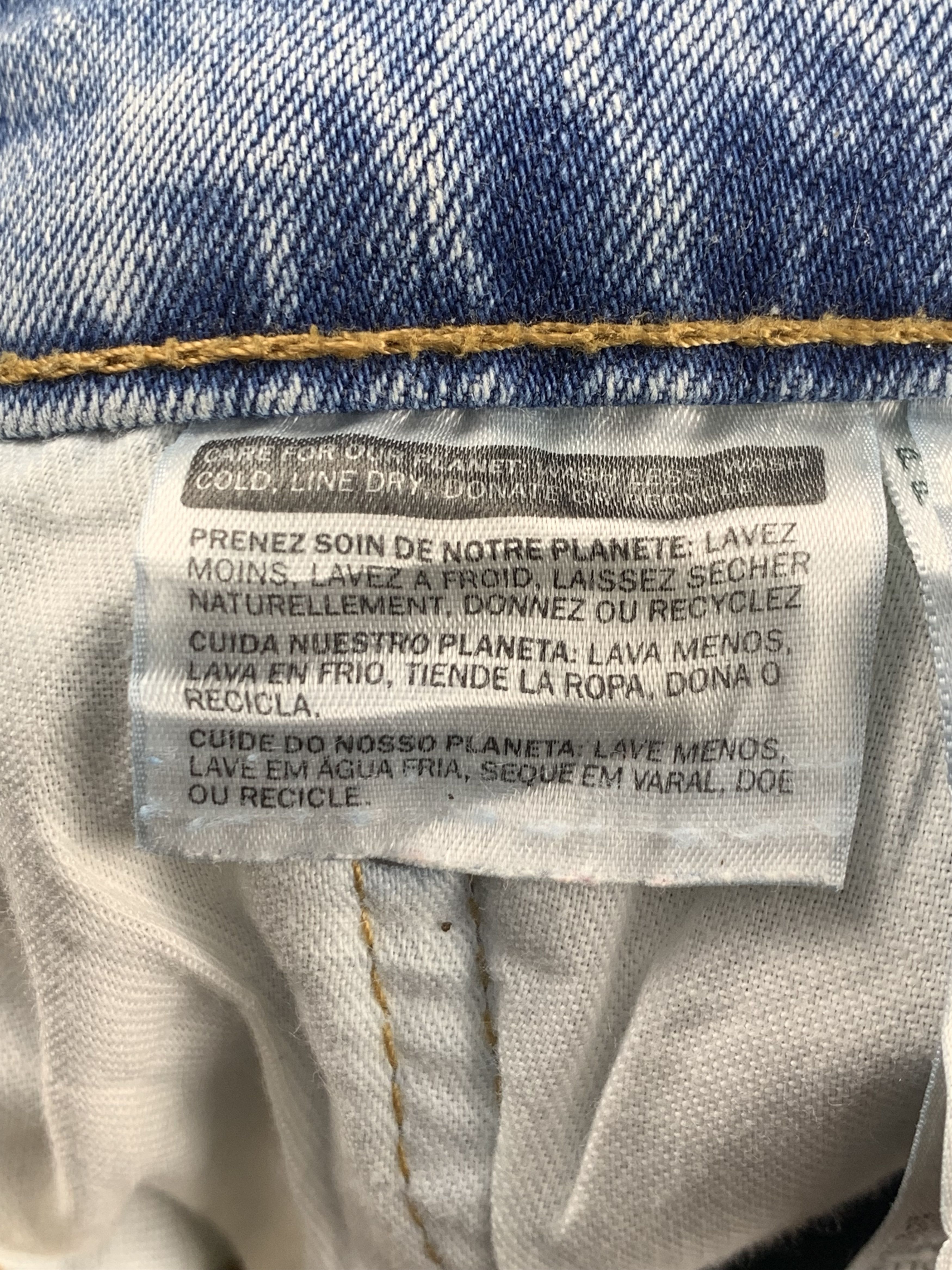 Levi's Vintage Levis 505 Light Wash Jeans DP2107 Size US 33 - 8 Thumbnail