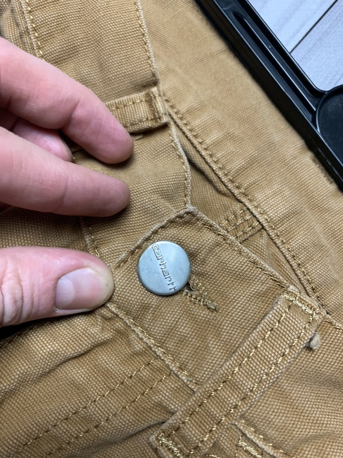 Carhartt × Carhartt Wip × Vintage Vintage Carhartt Wip pants cargo denim size 30 Size US 30 / EU 46 - 6 Thumbnail