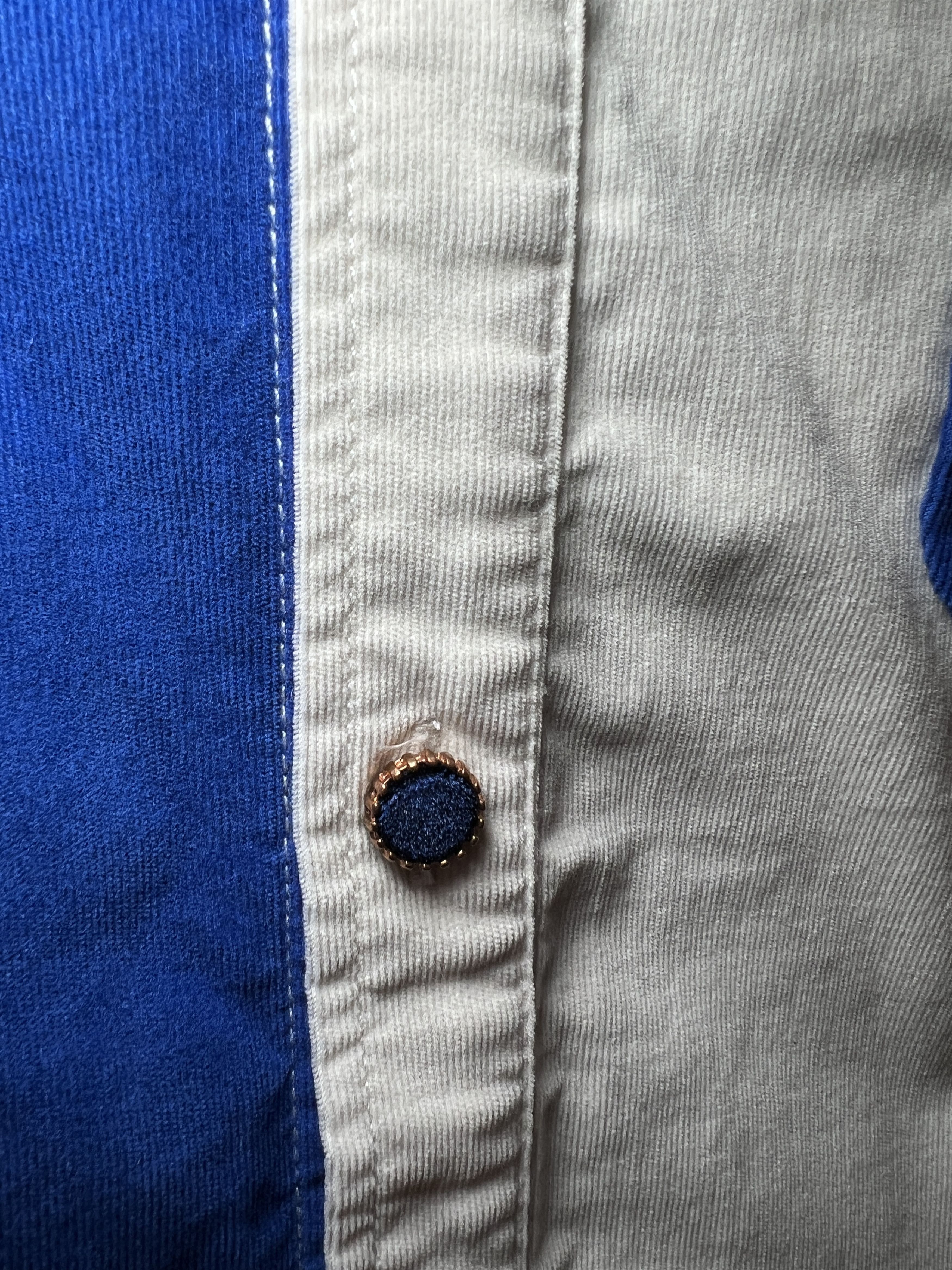 Wales Bonner Wales Bonner Corduroy Shirt with Embellished Buttons Size US S / EU 44-46 / 1 - 4 Thumbnail