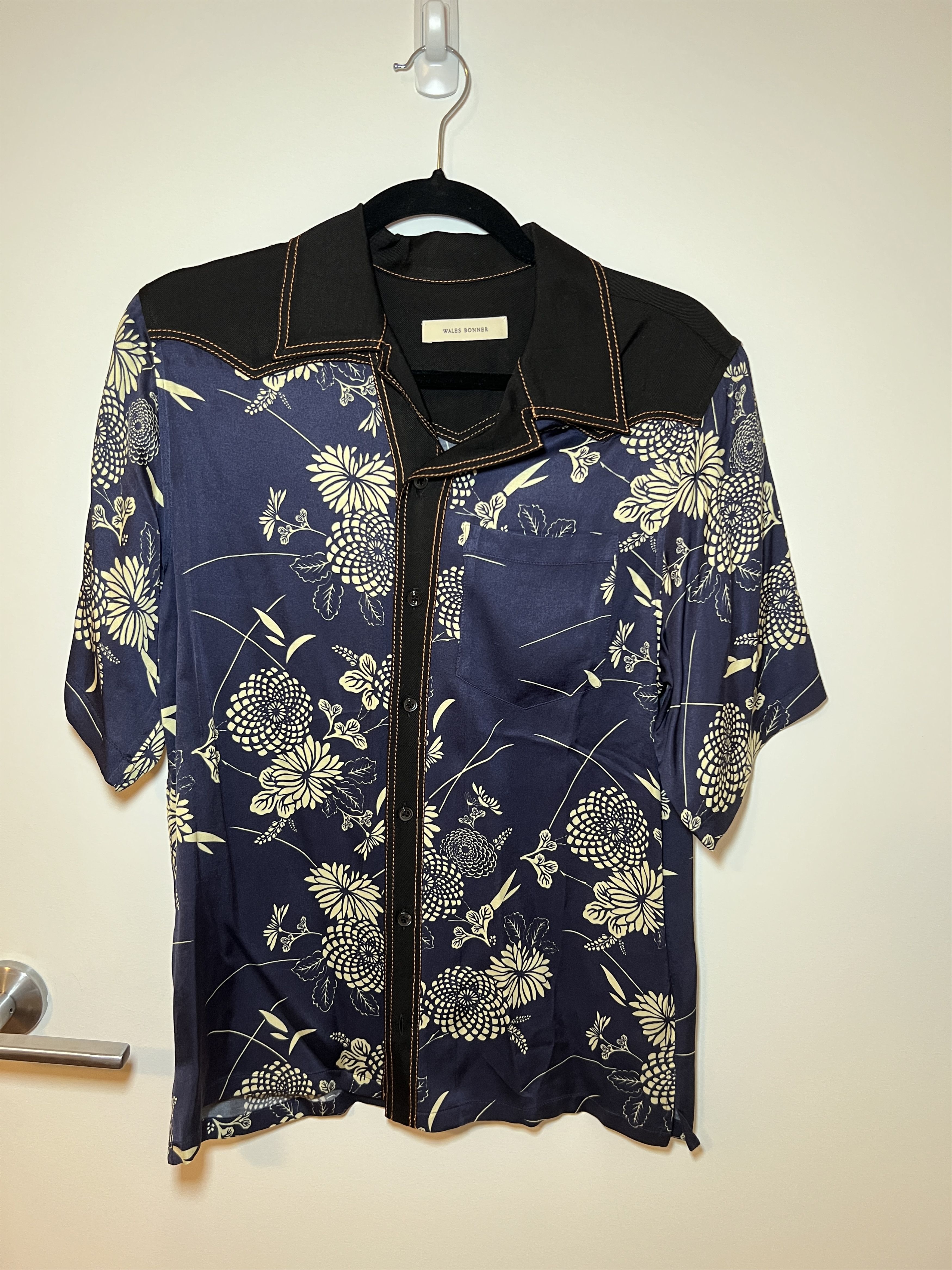 Wales Bonner Wales Bonner Floral Printed Western Shirt Size US S / EU 44-46 / 1 - 8 Thumbnail