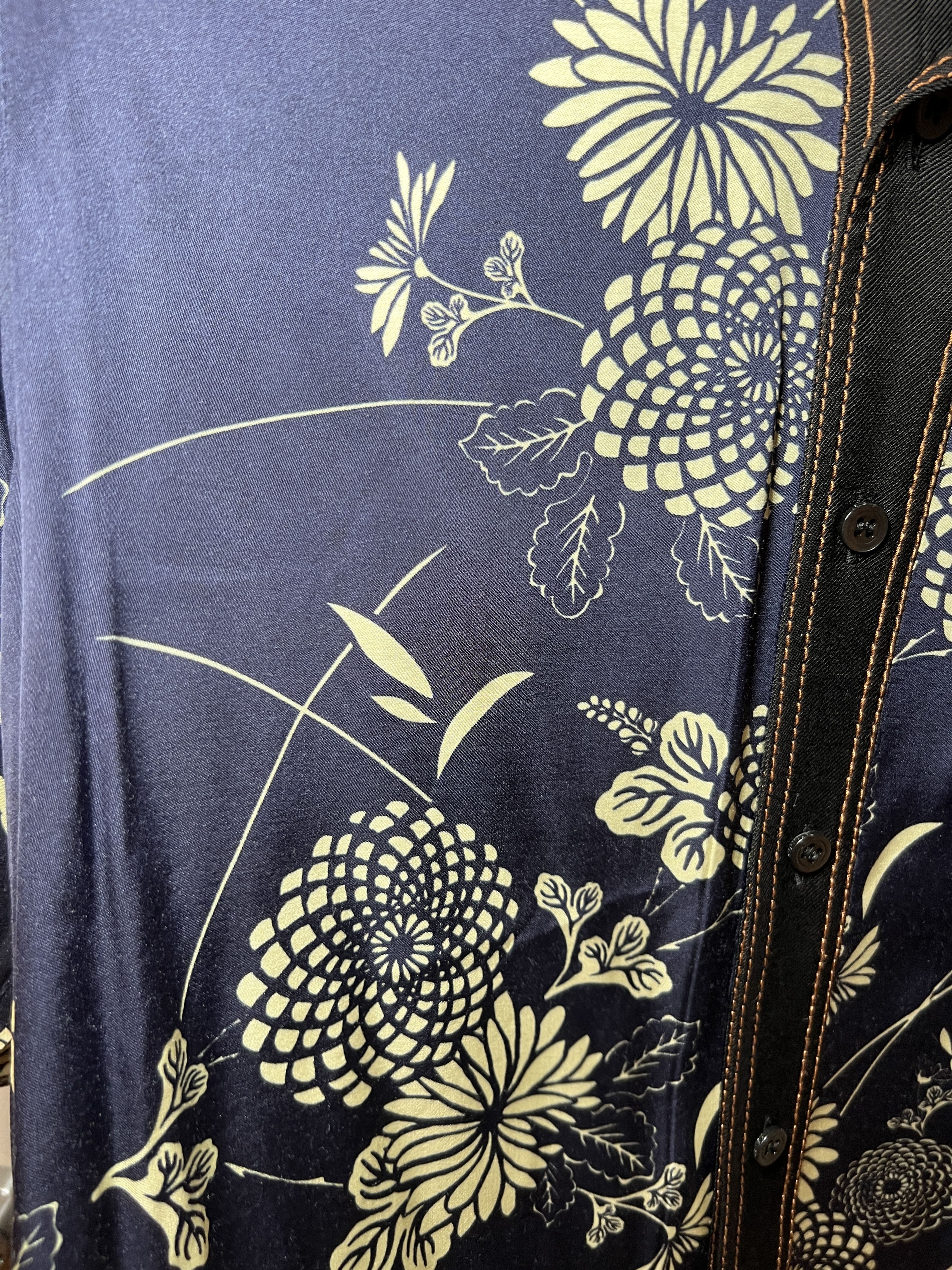 Wales Bonner Wales Bonner Floral Printed Western Shirt Size US S / EU 44-46 / 1 - 6 Thumbnail
