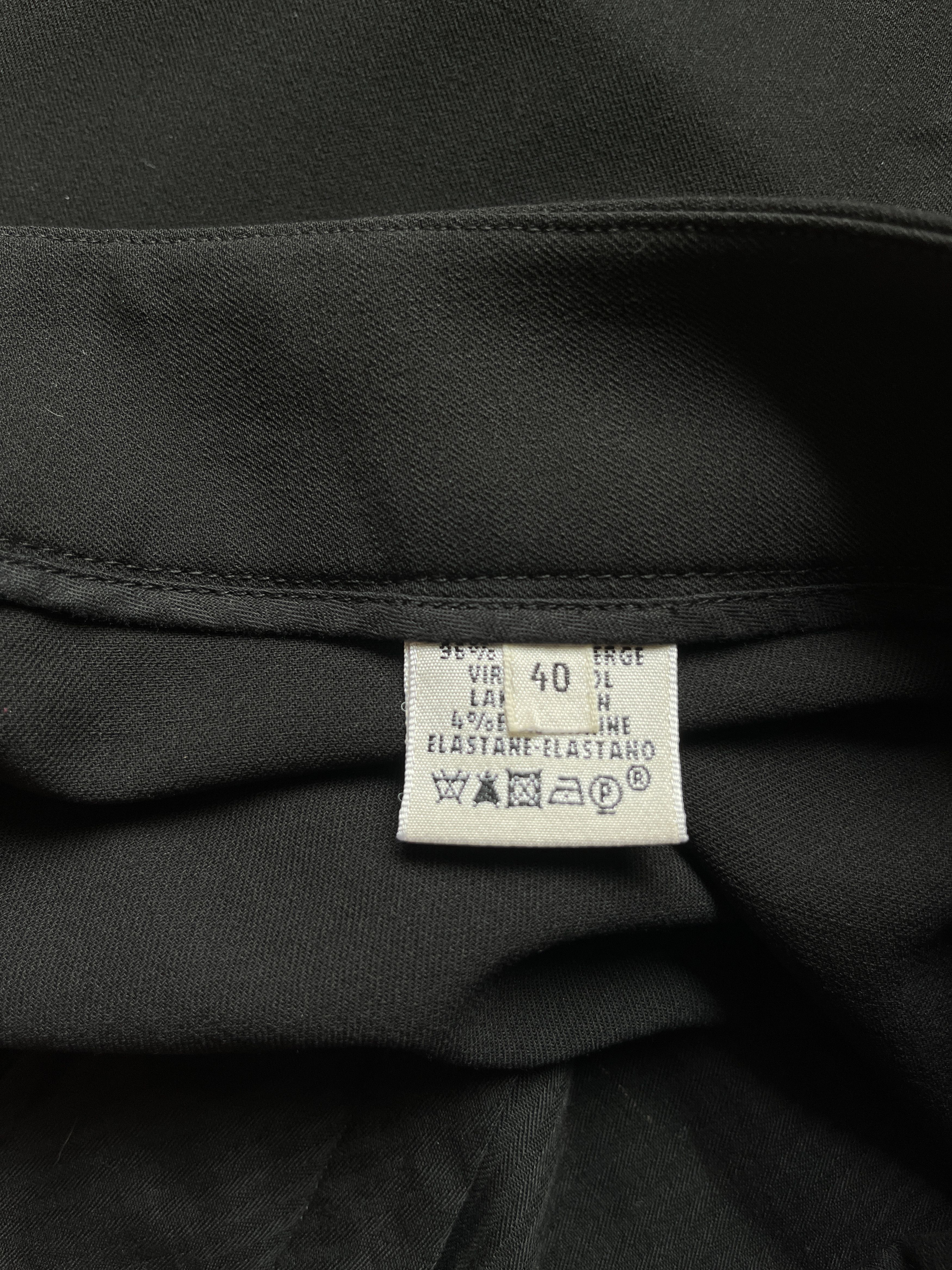 Hermes ⚡️QUICK SALE⚡️Hermes by Margiela Black Trousers Pants Size 30" / US 8 / IT 44 - 4 Thumbnail