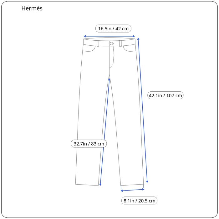 Hermes ⚡️QUICK SALE⚡️Hermes by Margiela Black Trousers Pants