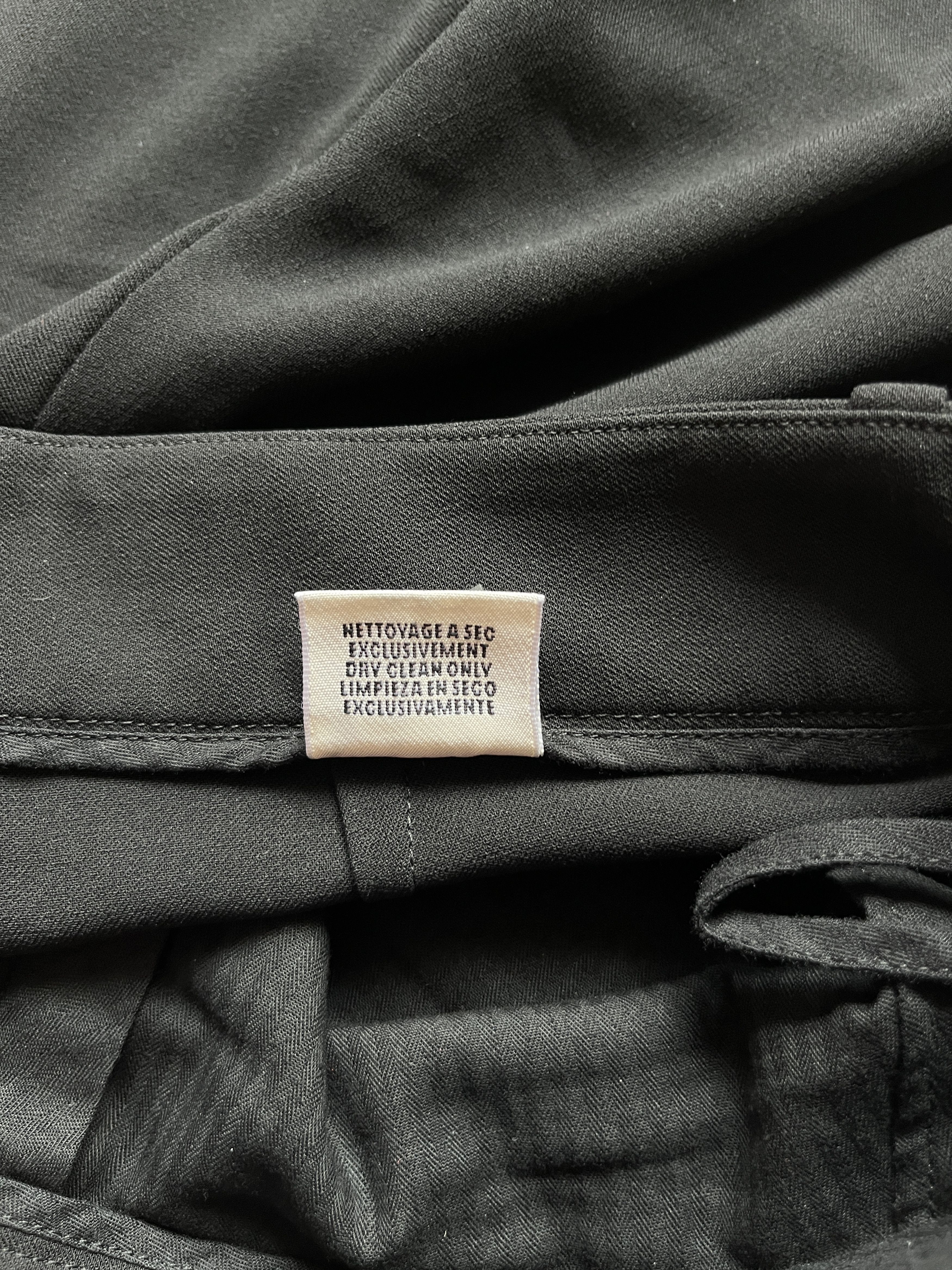 Hermes ⚡️QUICK SALE⚡️Hermes by Margiela Black Trousers Pants Size 30" / US 8 / IT 44 - 6 Thumbnail