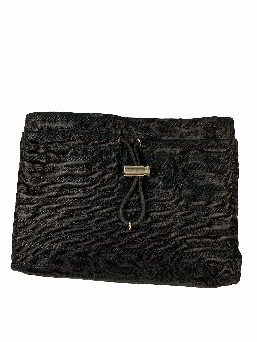 Prada ⚡️QUICK SALE⚡️Prada Black logo Pouch Bag Size ONE SIZE - 1 Thumbnail