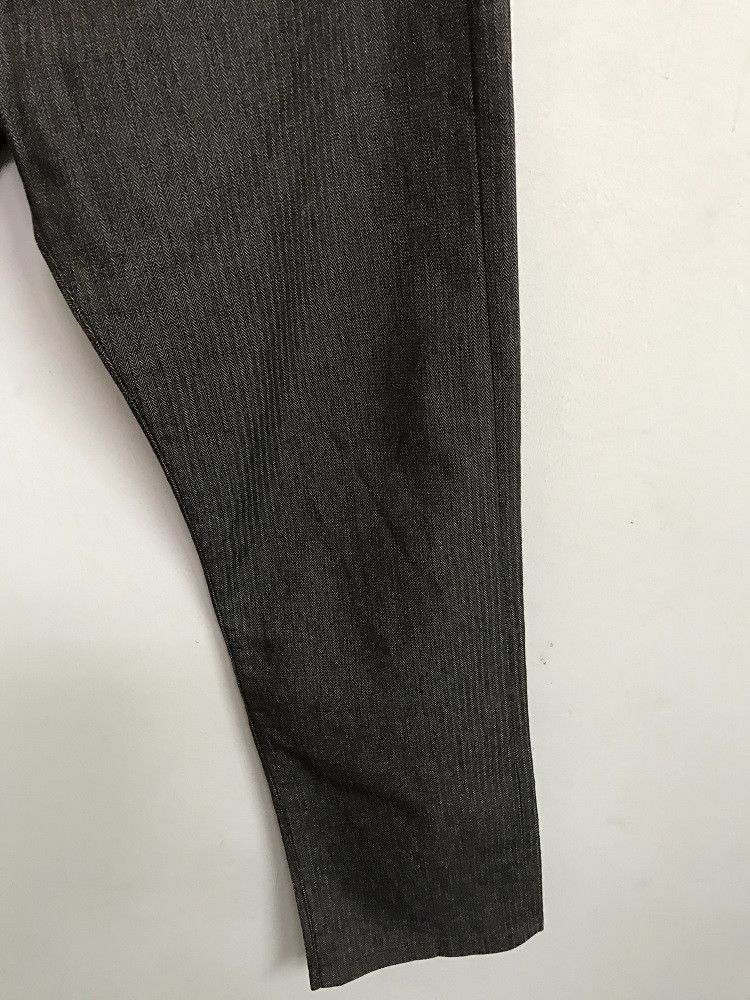Vintage DEUX Japan Herringbone Twill Striped Pant Size US 32 / EU 48 - 6 Thumbnail