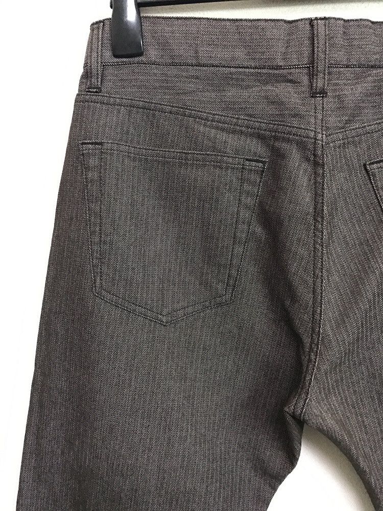 Vintage DEUX Japan Herringbone Twill Striped Pant Size US 32 / EU 48 - 10 Thumbnail