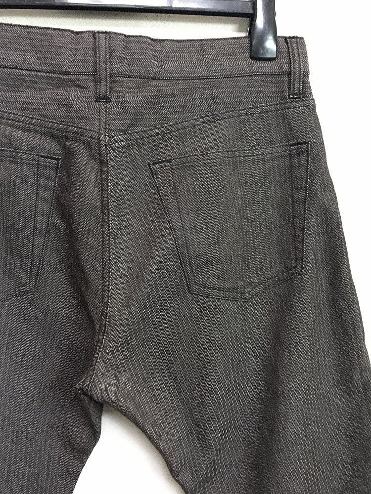 Vintage DEUX Japan Herringbone Twill Striped Pant Size US 32 / EU 48 - 11 Thumbnail