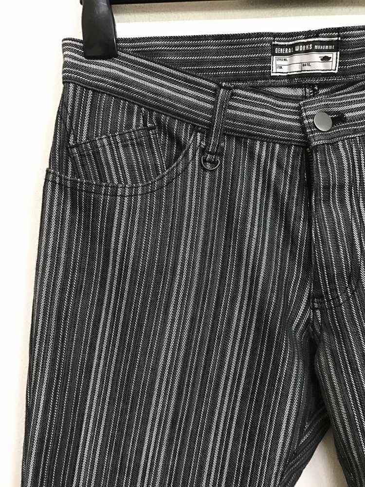 Vintage General Works MK Homme Paris Made in Japan Striped Pant Size US 32 / EU 48 - 1 Thumbnail