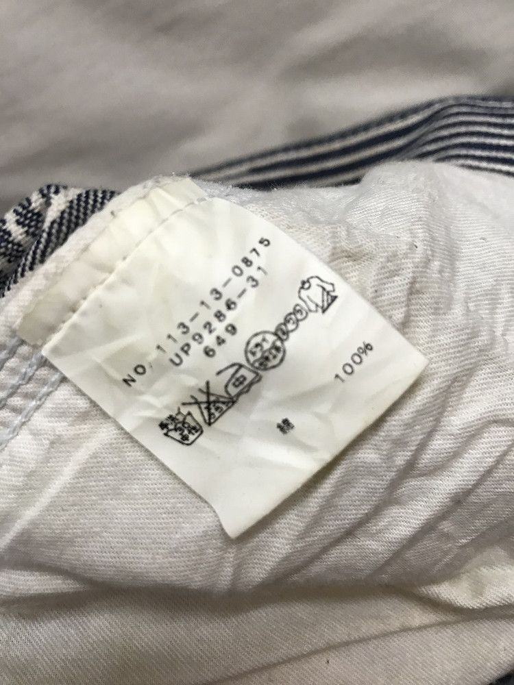 Vintage SHIPS x STUDIO ORIBE Japan Hickory Striped Pant Size US 34 / EU 50 - 21 Thumbnail