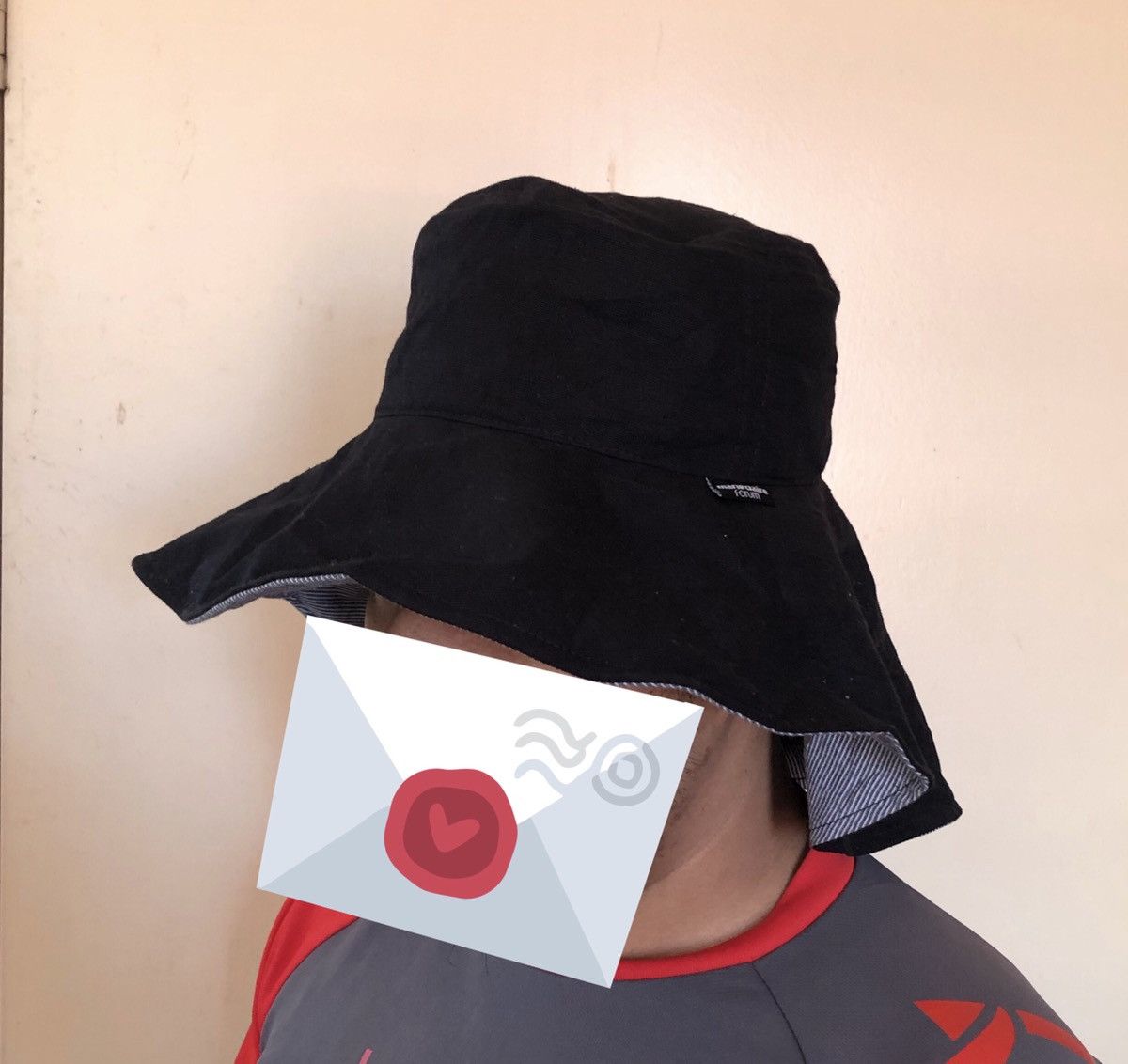 Japanese Brand Marie Claire Black Bucket Hats Size ONE SIZE - 2 Thumbnail