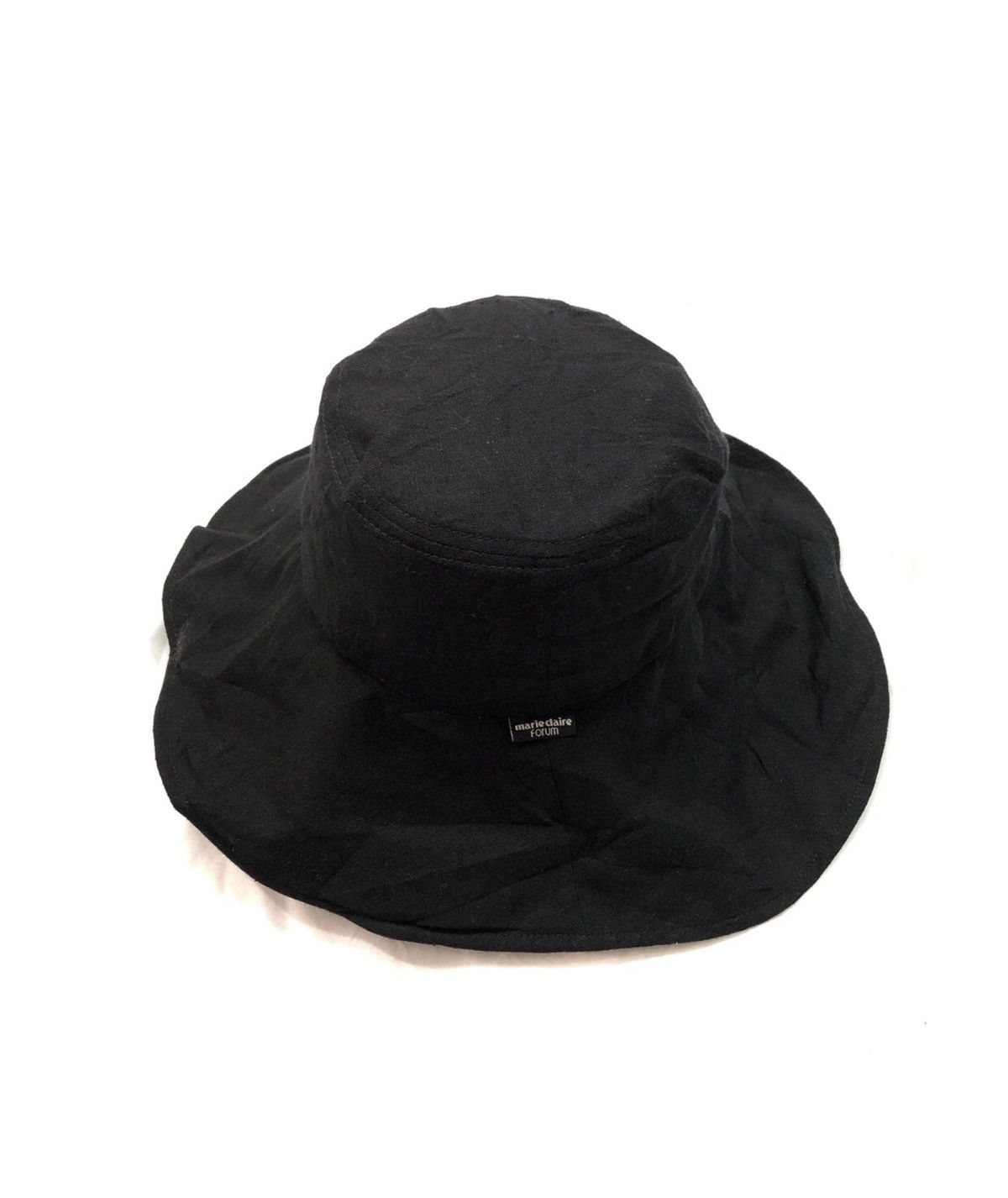 Japanese Brand Marie Claire Black Bucket Hats Size ONE SIZE - 1 Thumbnail