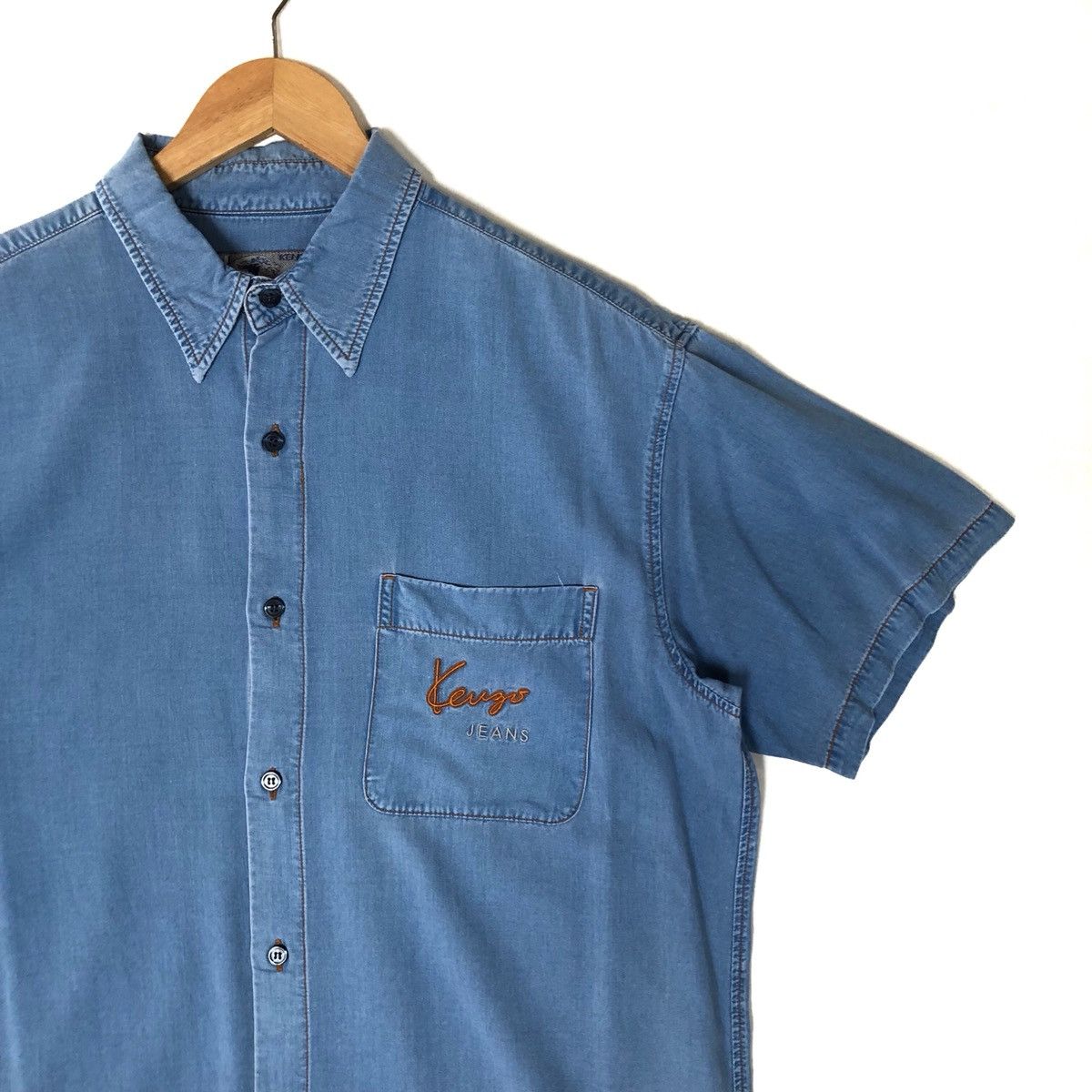 Kenzo Kenzo Jeans Shirt Size US M / EU 48-50 / 2 - 1 Thumbnail