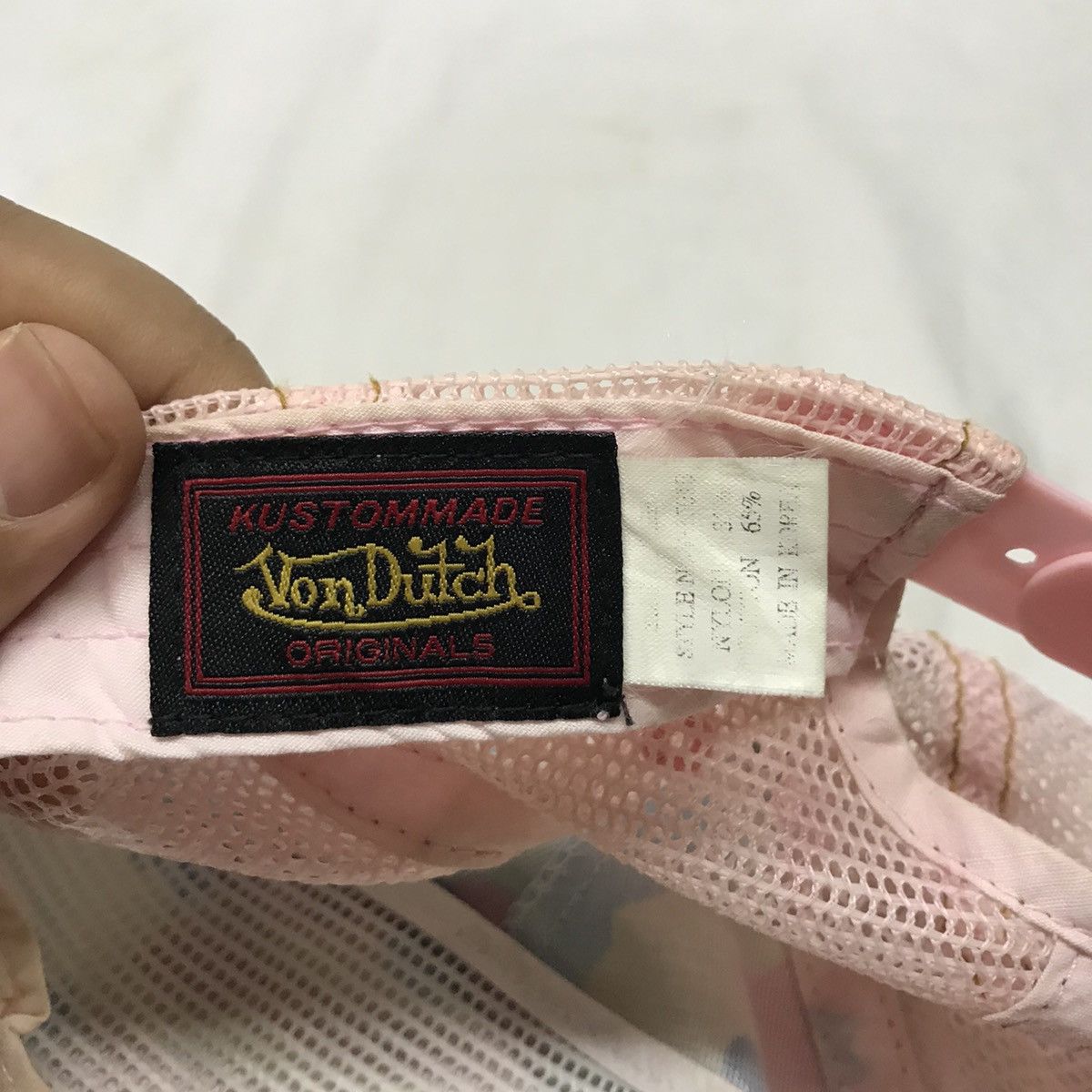 Von Dutch Von Dutch Camo American Flag Trucker Hats Caps Size ONE SIZE - 8 Thumbnail