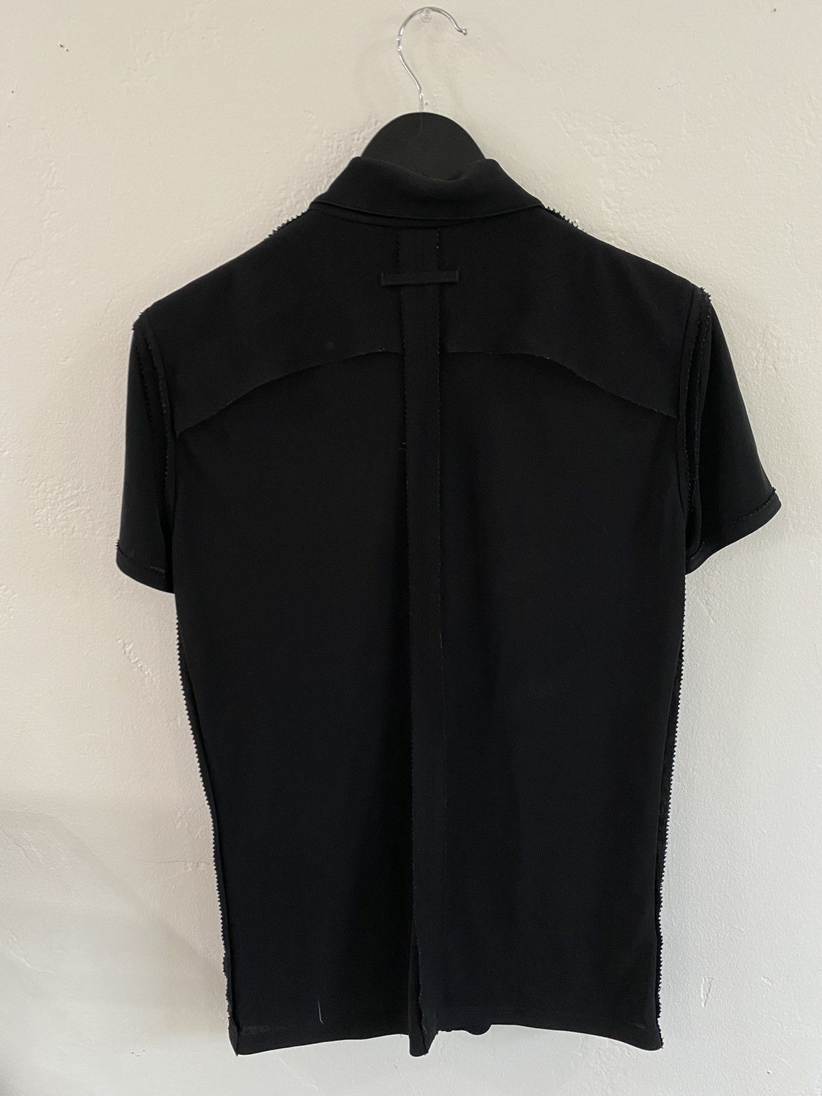 Jean Paul Gaultier Jean Paul Gaultier Black Zip up collared top Size US M / EU 48-50 / 2 - 2 Thumbnail