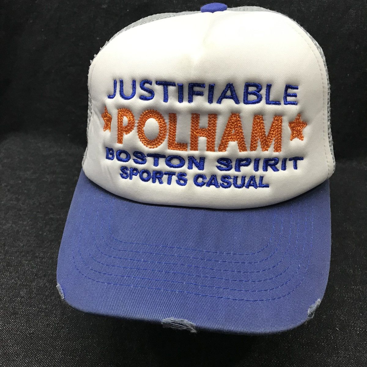 Designer Polham Trucker Hats Caps Size ONE SIZE - 3 Thumbnail