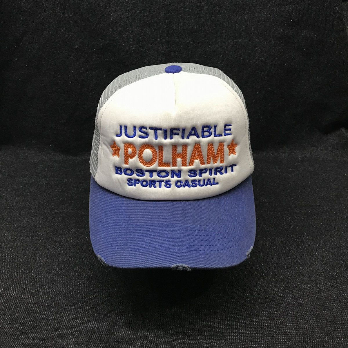 Designer Polham Trucker Hats Caps Size ONE SIZE - 2 Thumbnail