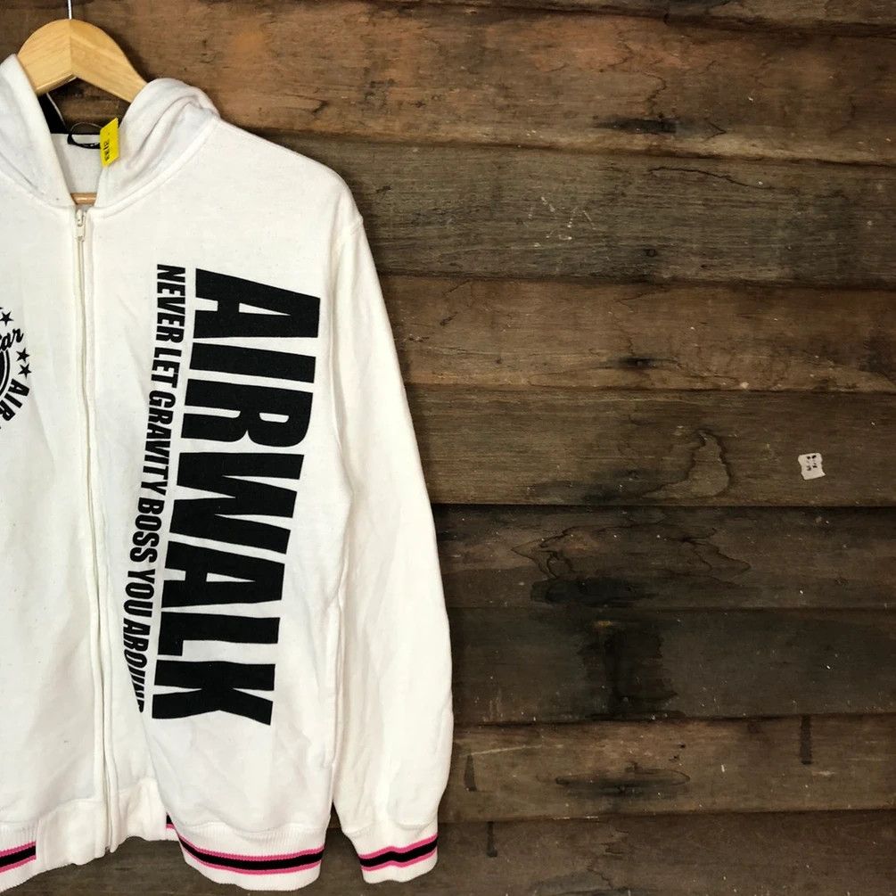 Airwalk Airwalk skate vintage White Sweater hoodie #3133 Size US M / EU 48-50 / 2 - 12 Thumbnail