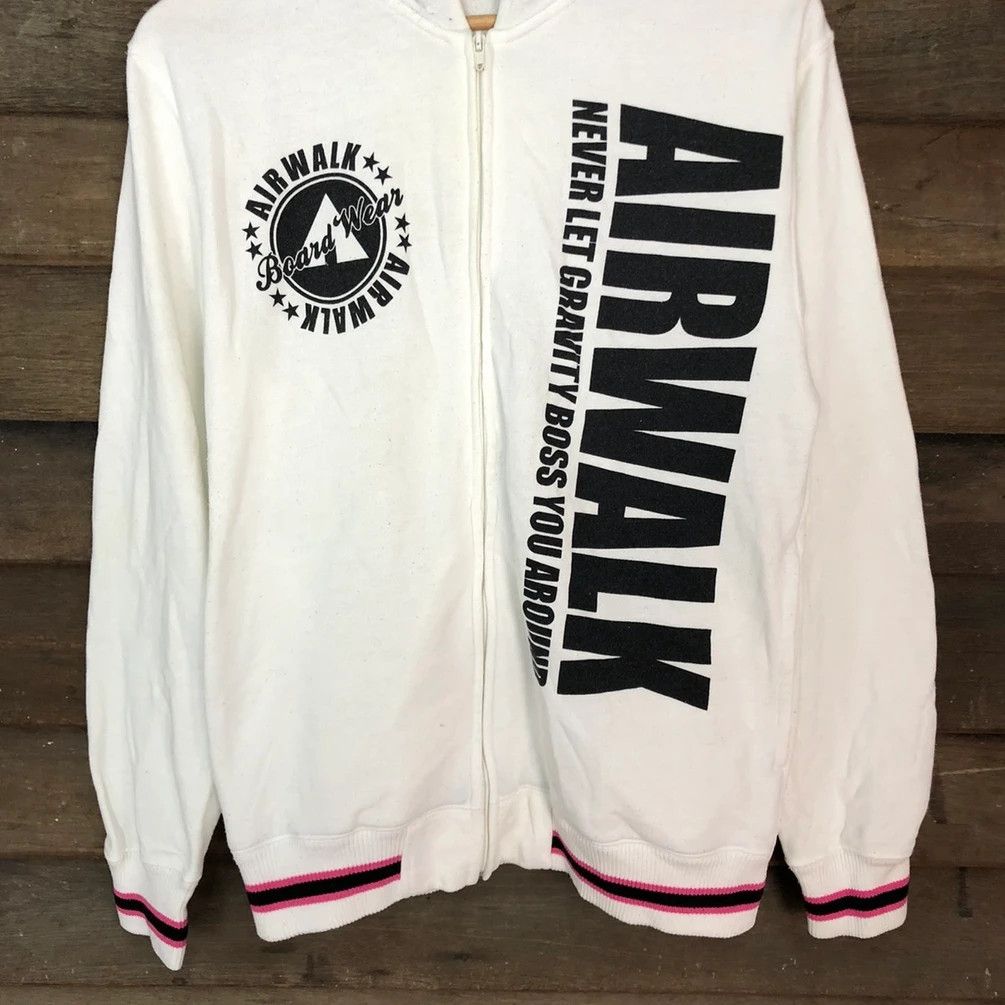 Airwalk Airwalk skate vintage White Sweater hoodie #3133 Size US M / EU 48-50 / 2 - 9 Thumbnail
