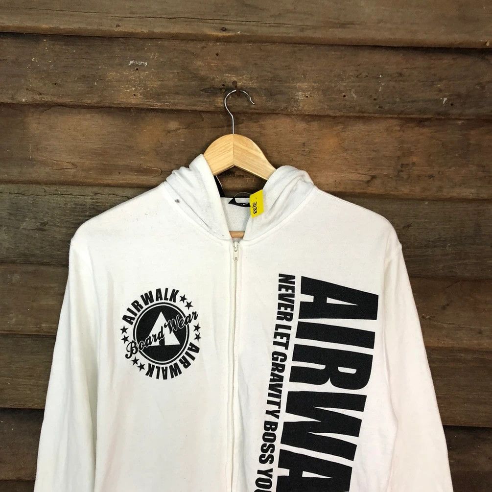 Airwalk Airwalk skate vintage White Sweater hoodie #3133 Size US M / EU 48-50 / 2 - 8 Thumbnail