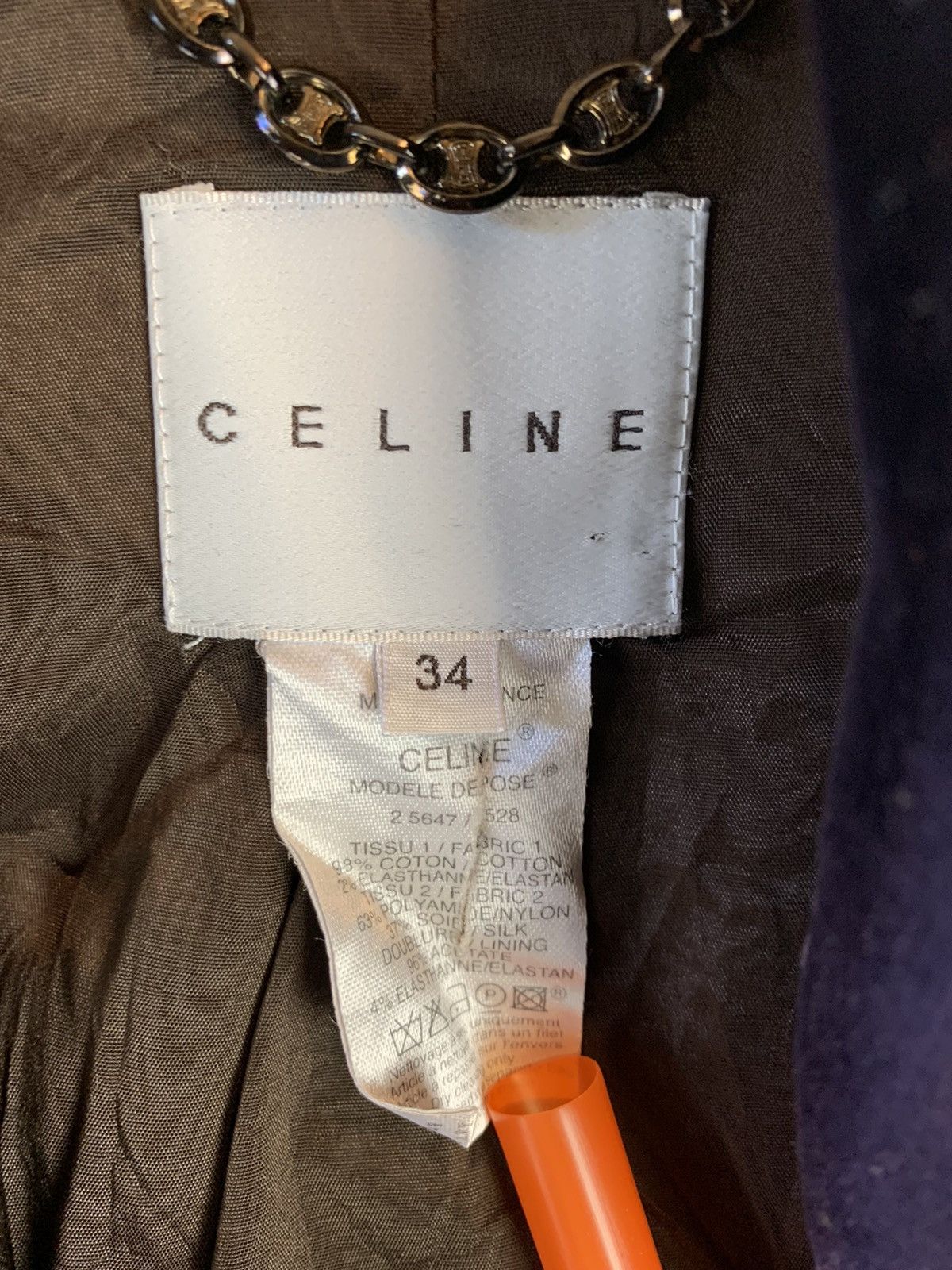 Celine × Vintage Vintage Women Celine Top Size XS / US 0-2 / IT 36-38 - 3 Thumbnail