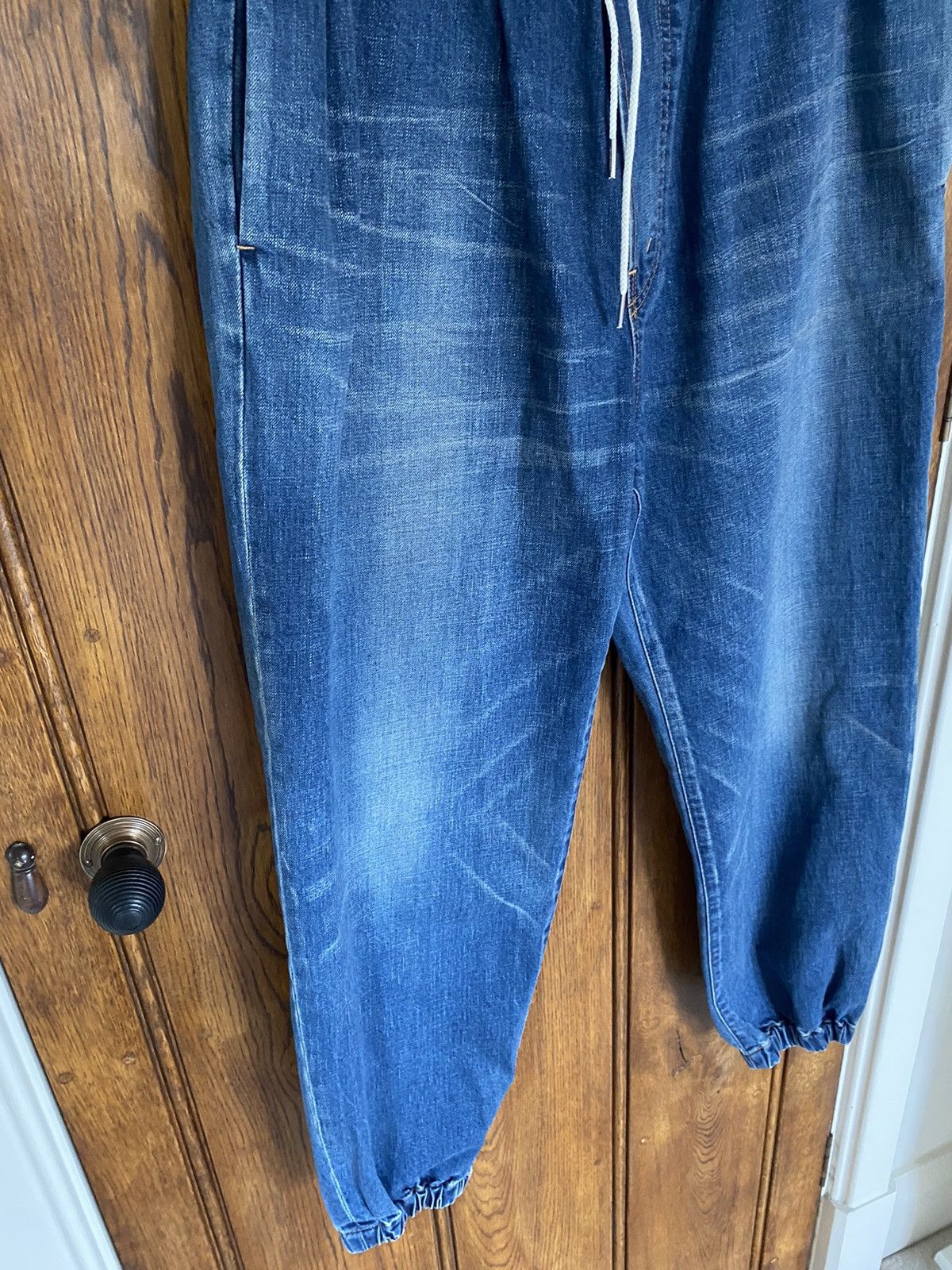 Celine SS21 Celine ‘the dancing kid’ jogger jean trash wash denim Size US 33 - 14 Thumbnail