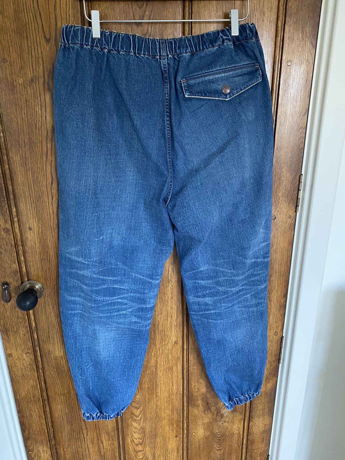 Celine SS21 Celine ‘the dancing kid’ jogger jean trash wash denim Size US 33 - 24 Thumbnail