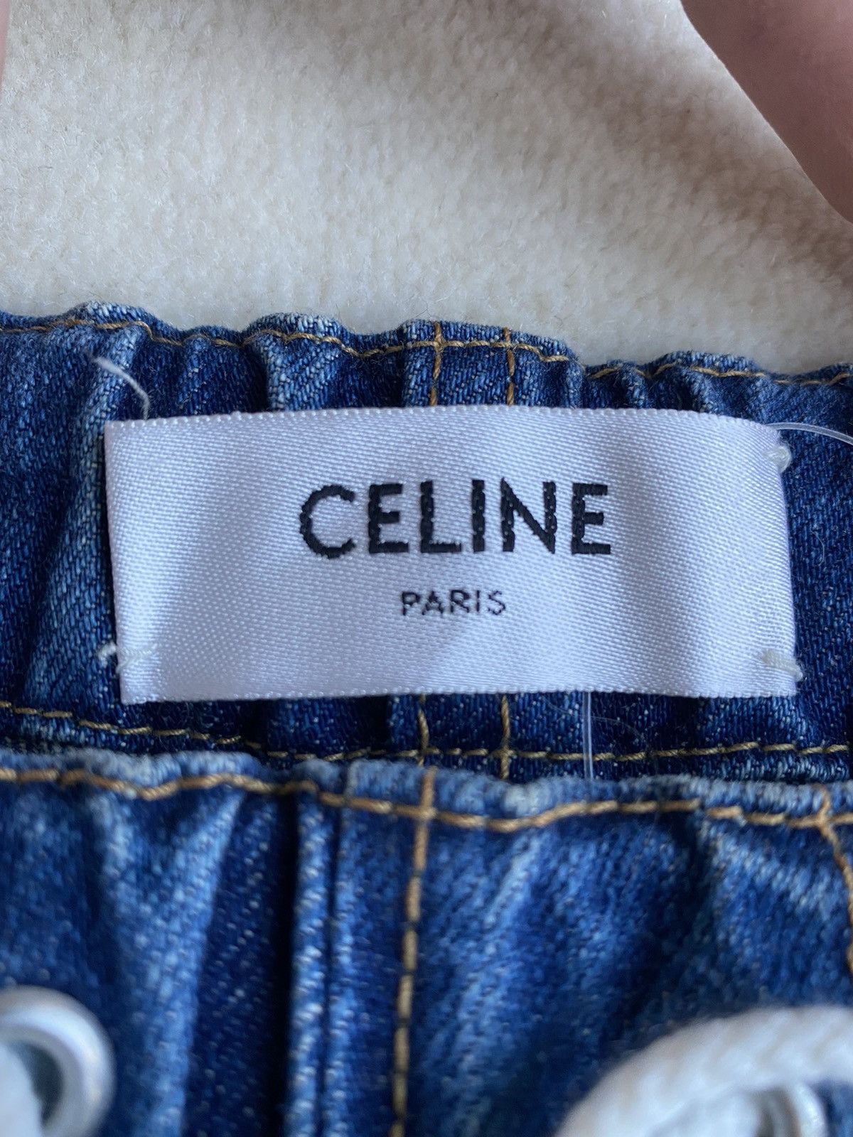 Celine SS21 Celine ‘the dancing kid’ jogger jean trash wash denim Size US 33 - 4 Thumbnail
