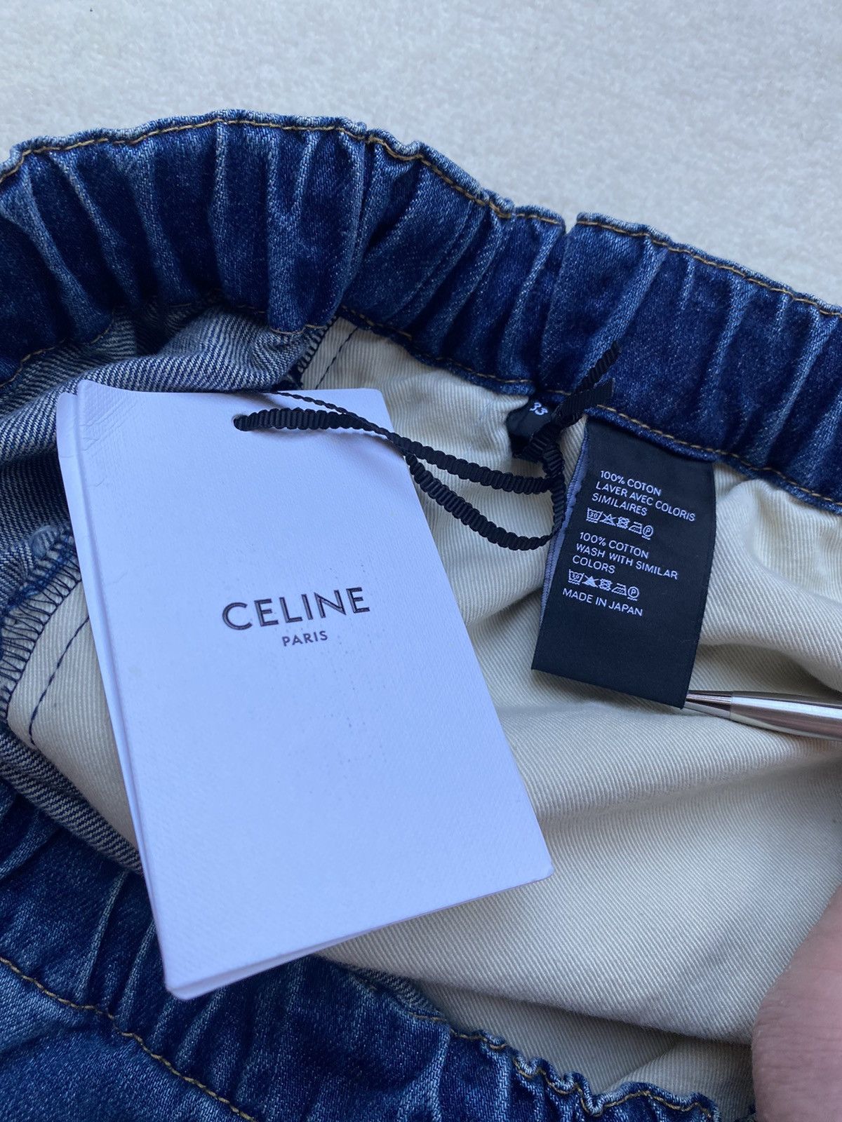 Celine SS21 Celine ‘the dancing kid’ jogger jean trash wash denim Size US 33 - 6 Thumbnail