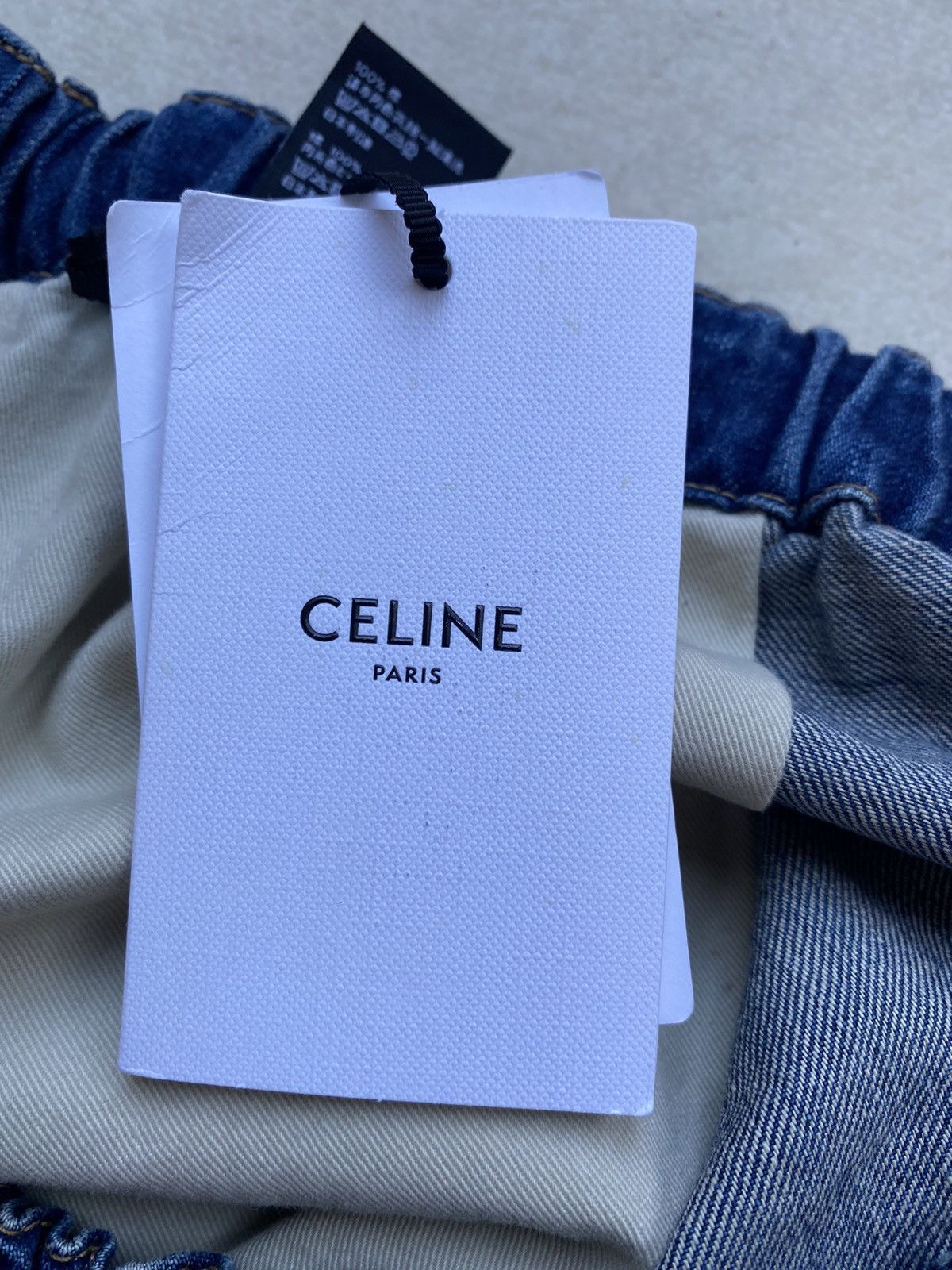 Celine SS21 Celine ‘the dancing kid’ jogger jean trash wash denim Size US 33 - 9 Thumbnail