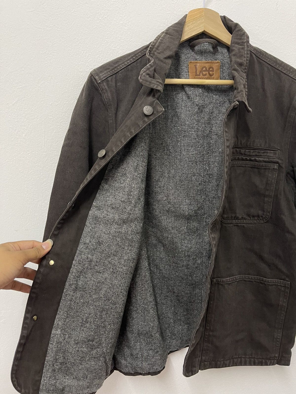 Lee × Vintage Vintage Lee Lined Denim Jacket Size US M / EU 48-50 / 2 - 5 Thumbnail