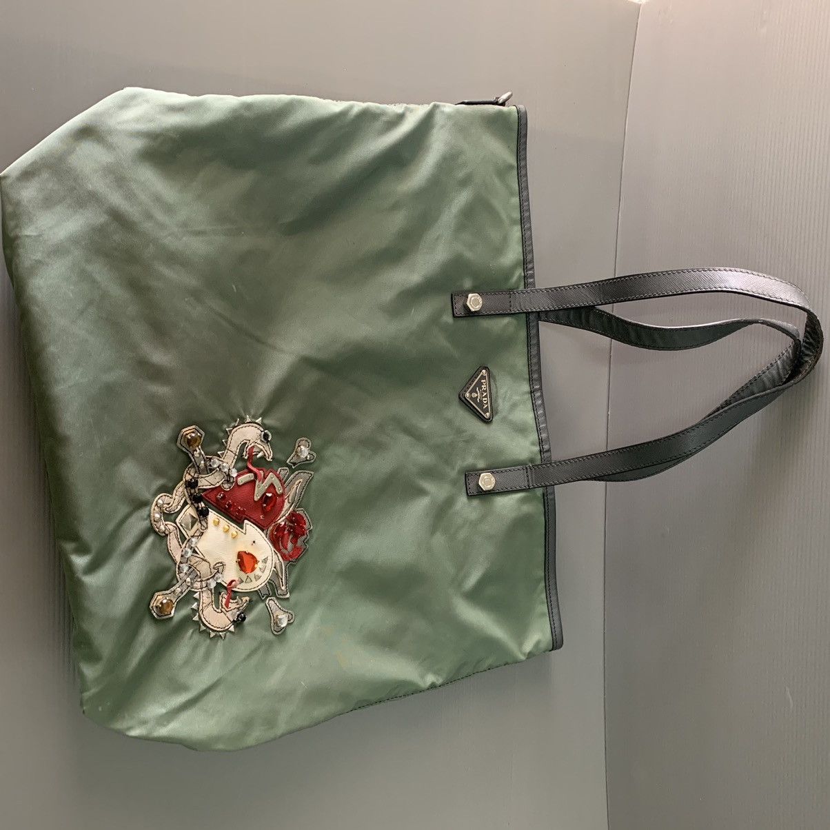 Prada Prada Nylon Tote Bag Size ONE SIZE - 18 Thumbnail