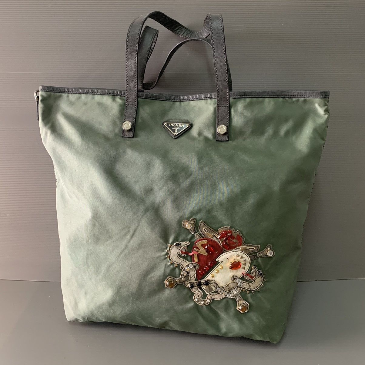 Prada Prada Nylon Tote Bag Size ONE SIZE - 2 Thumbnail