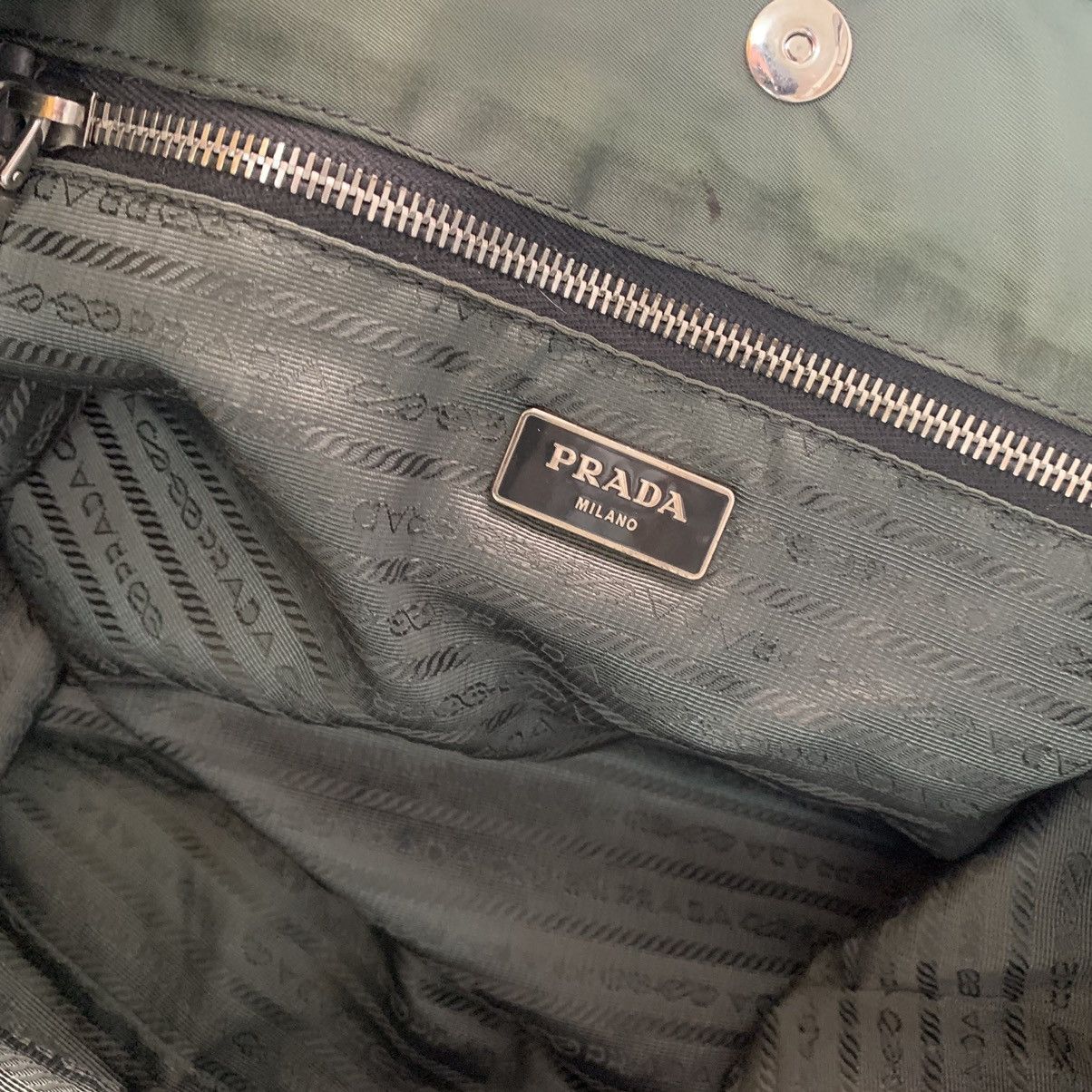 Prada Prada Nylon Tote Bag Size ONE SIZE - 14 Thumbnail