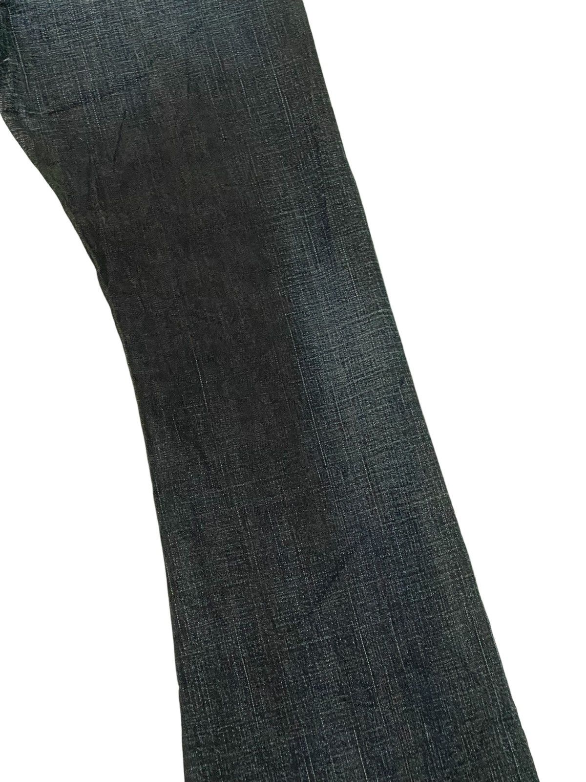 Japanese Brand New Flare Jeans Loomstate Low Rise Curv Leg Denim 2🟦7 Size US 29 - 17 Thumbnail