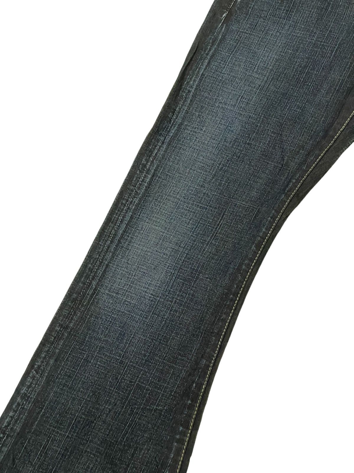 Japanese Brand New Flare Jeans Loomstate Low Rise Curv Leg Denim 2🟦7 Size US 29 - 7 Thumbnail
