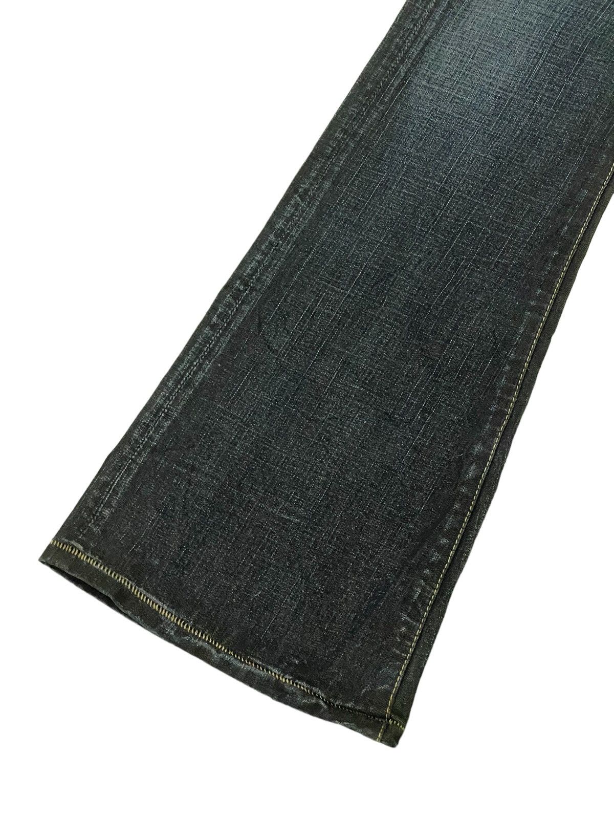 Japanese Brand New Flare Jeans Loomstate Low Rise Curv Leg Denim 2🟦7 Size US 29 - 5 Thumbnail