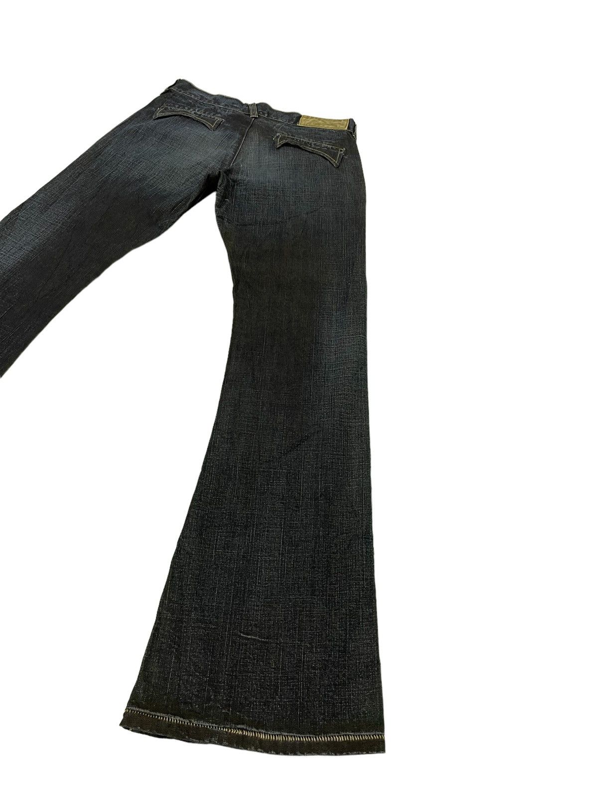 Japanese Brand New Flare Jeans Loomstate Low Rise Curv Leg Denim 2🟦7 Size US 29 - 14 Thumbnail