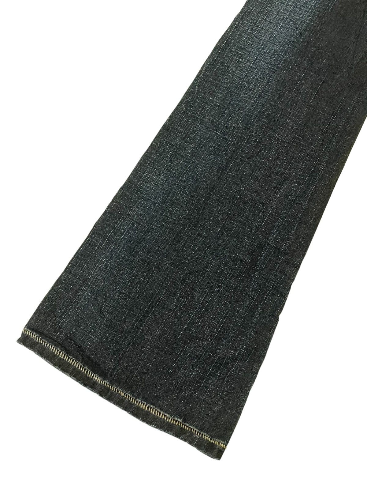 Japanese Brand New Flare Jeans Loomstate Low Rise Curv Leg Denim 2🟦7 Size US 29 - 16 Thumbnail