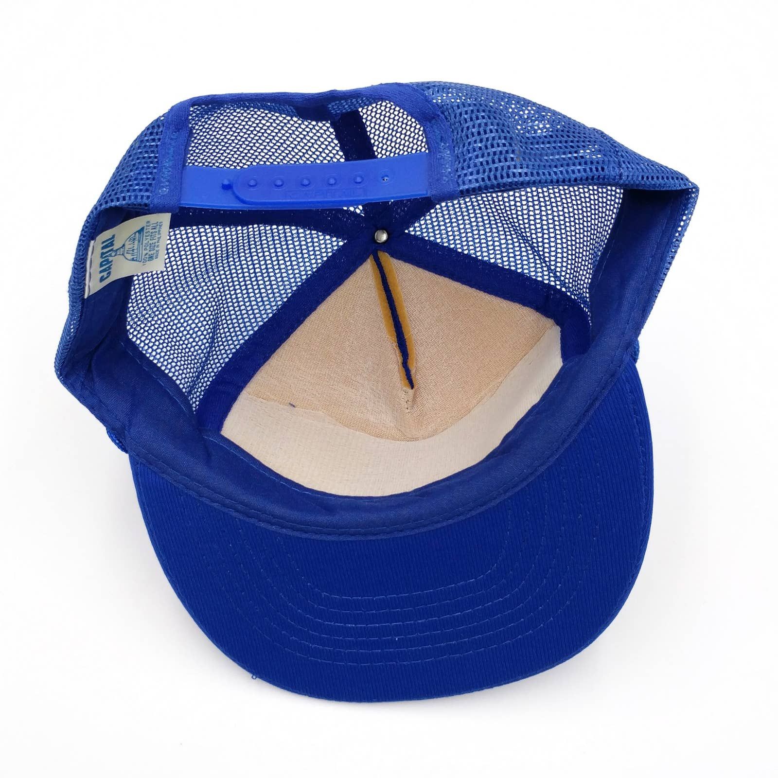 Vintage Vintage Bender Implement Co. Snapback Trucker Mesh Hat Farm Size ONE SIZE - 8 Thumbnail