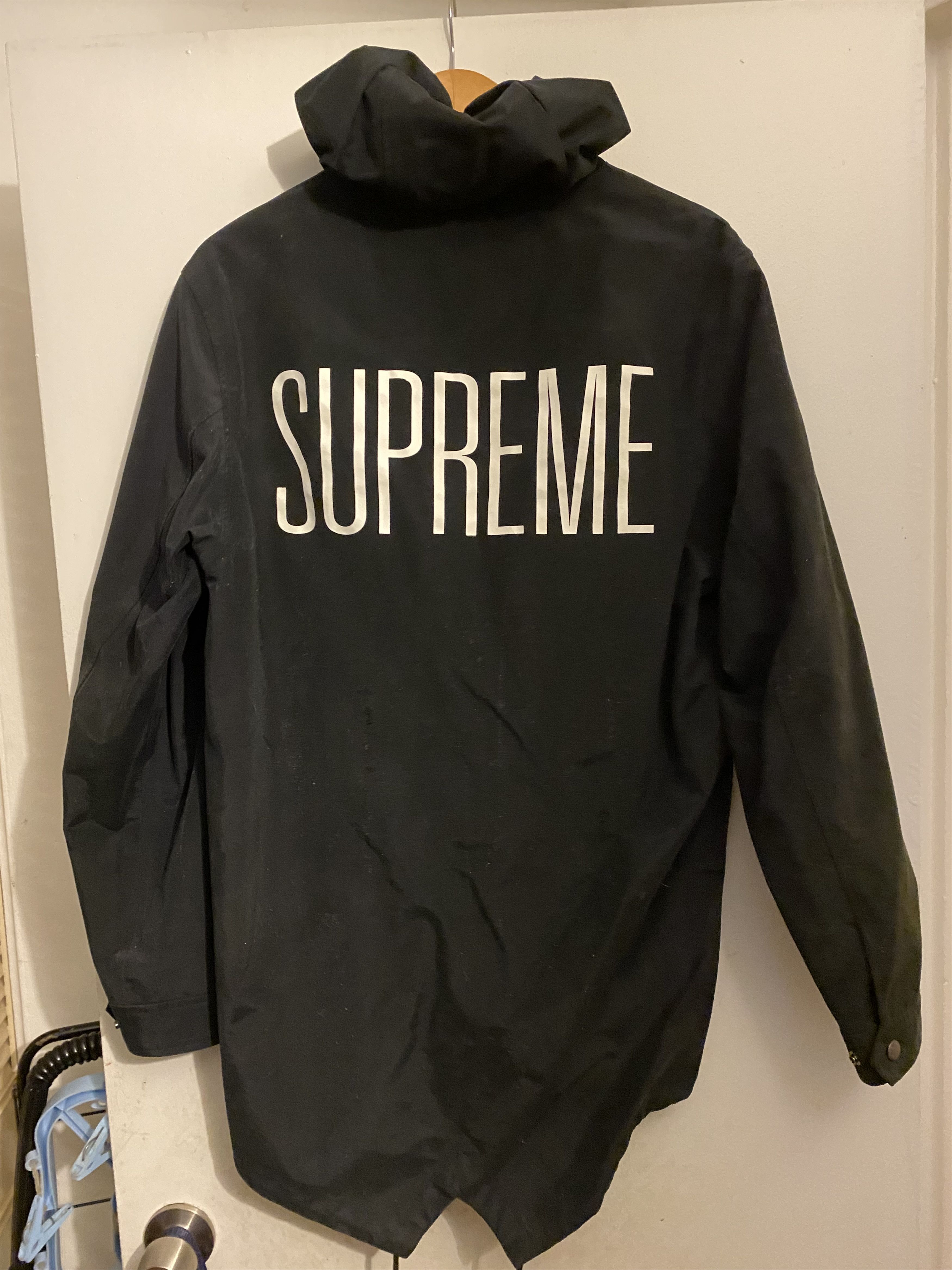 Supreme Justice For All Fishtail Parka | Grailed