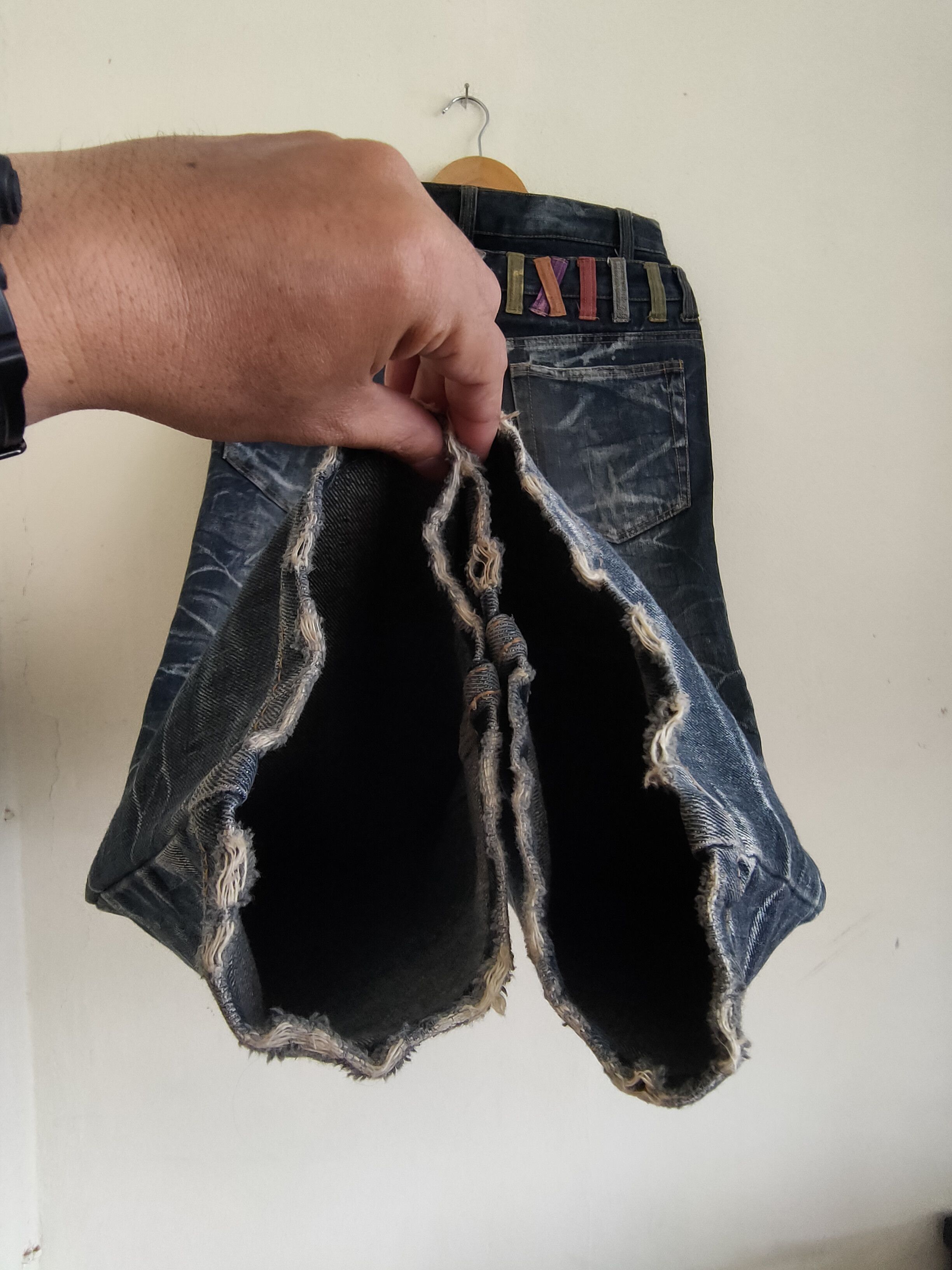 Japanese Brand × Vintage Special Design 🔥🔥Nylaus Clothing Jeans Size US 31 - 6 Thumbnail