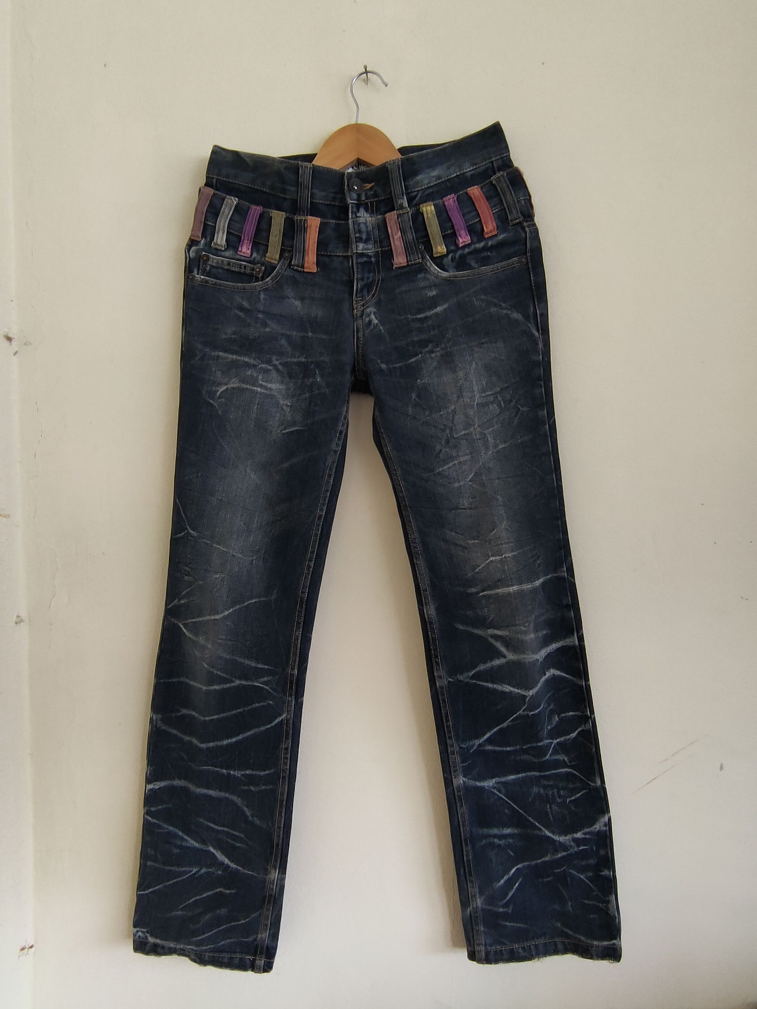 Japanese Brand × Vintage Special Design 🔥🔥Nylaus Clothing Jeans Size US 31 - 2 Thumbnail