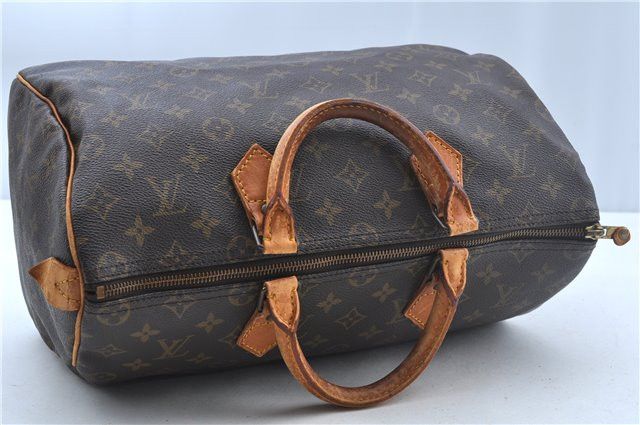 Louis Vuitton Monogram Speedy 35 Duffle Bag Size ONE SIZE - 4 Thumbnail