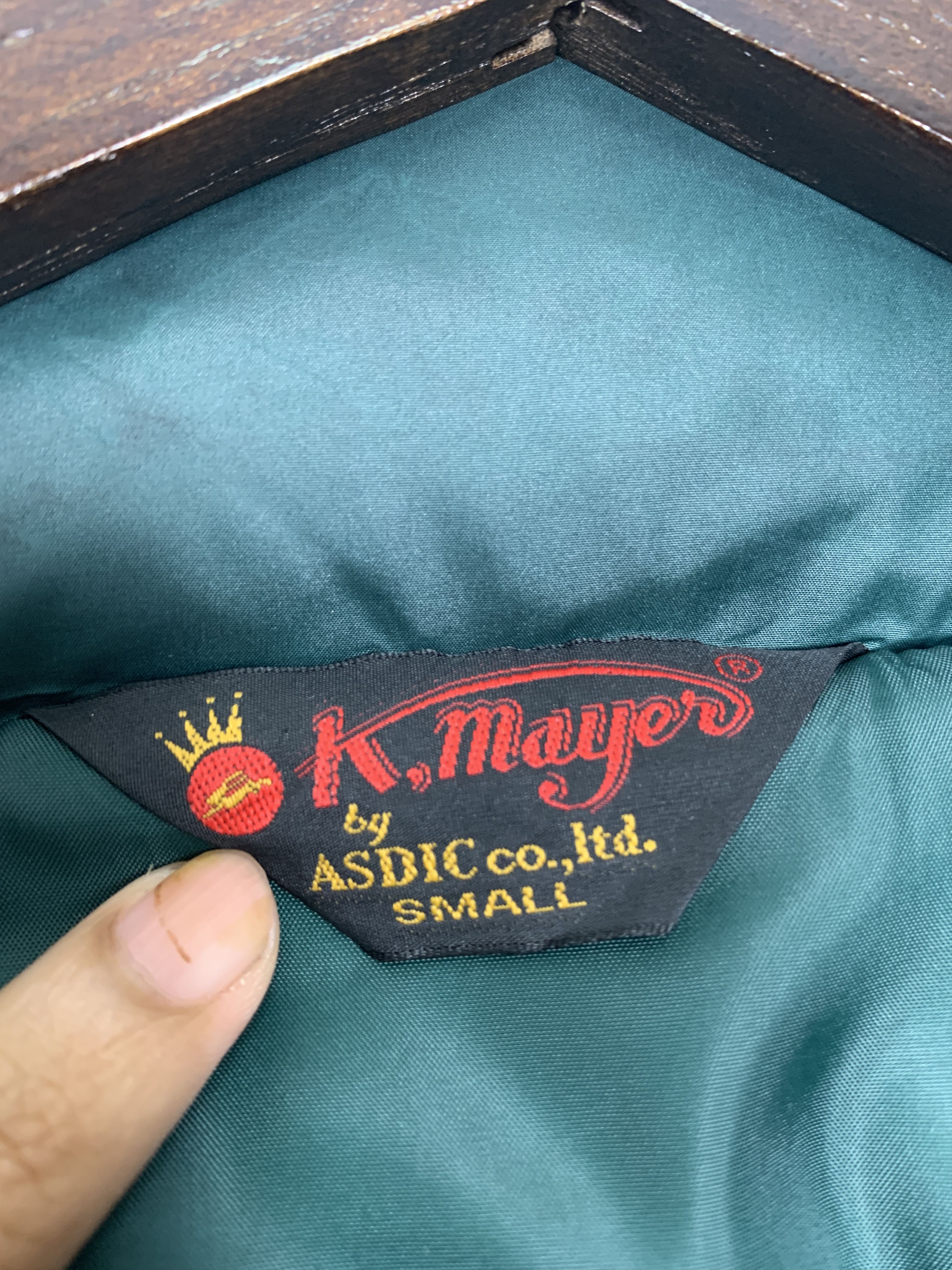 Japanese Brand Vintage K.MAYER Puffer Patches Button Up Jacket J1092 Size US S / EU 44-46 / 1 - 11 Thumbnail