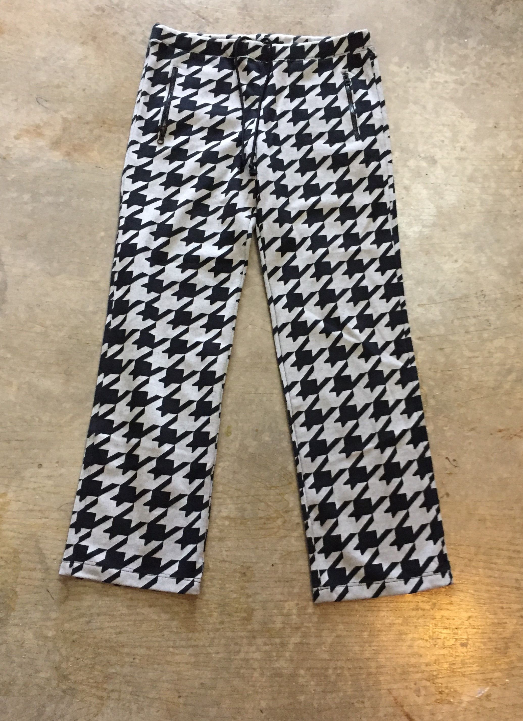 20471120 DULLARD Made in Japan Houndstooth Zigzag pants Size US 32 / EU 48 - 2 Thumbnail